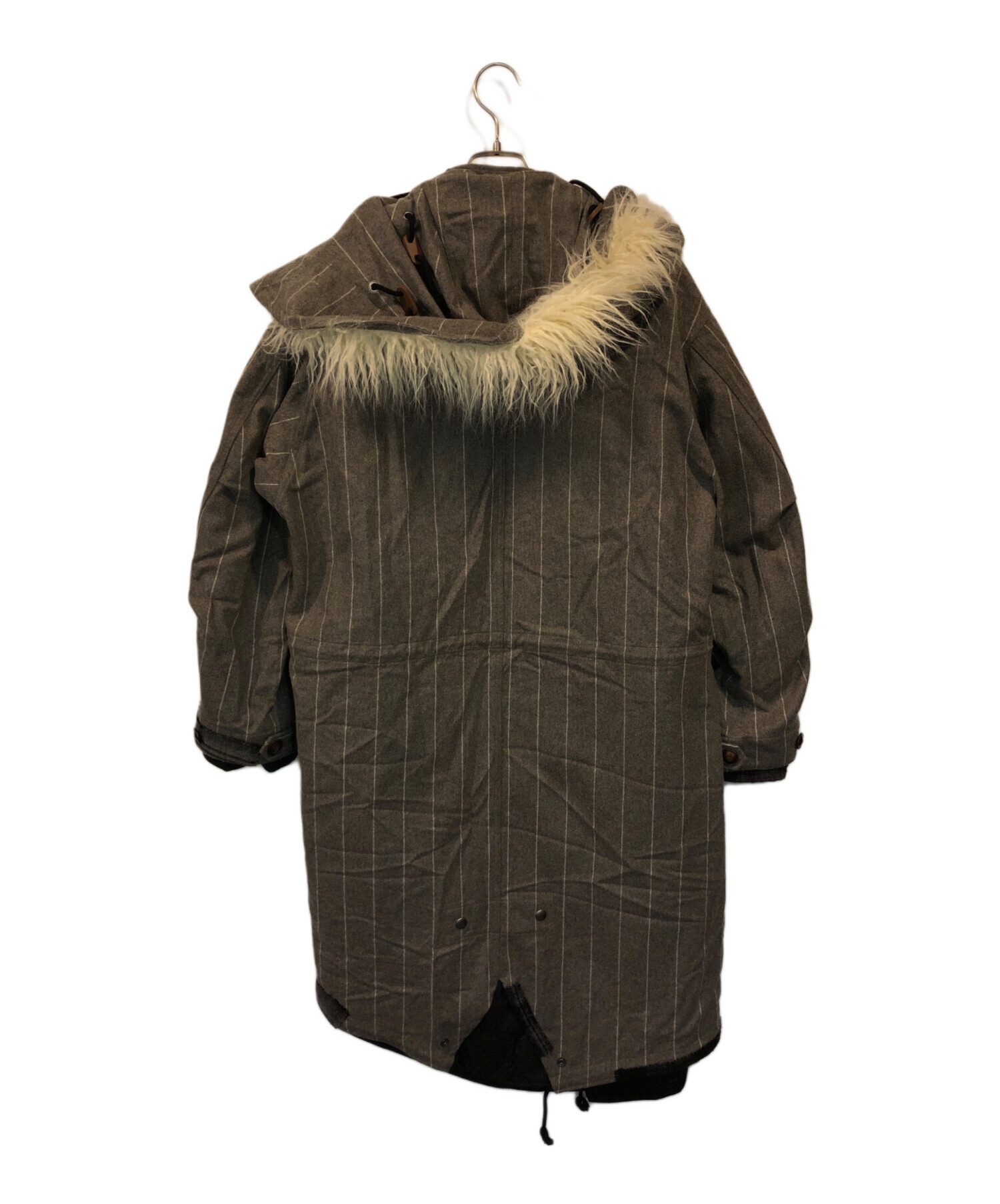 中古・古着通販】KHOKI (コッキ) M51 hand patch work coat Gray