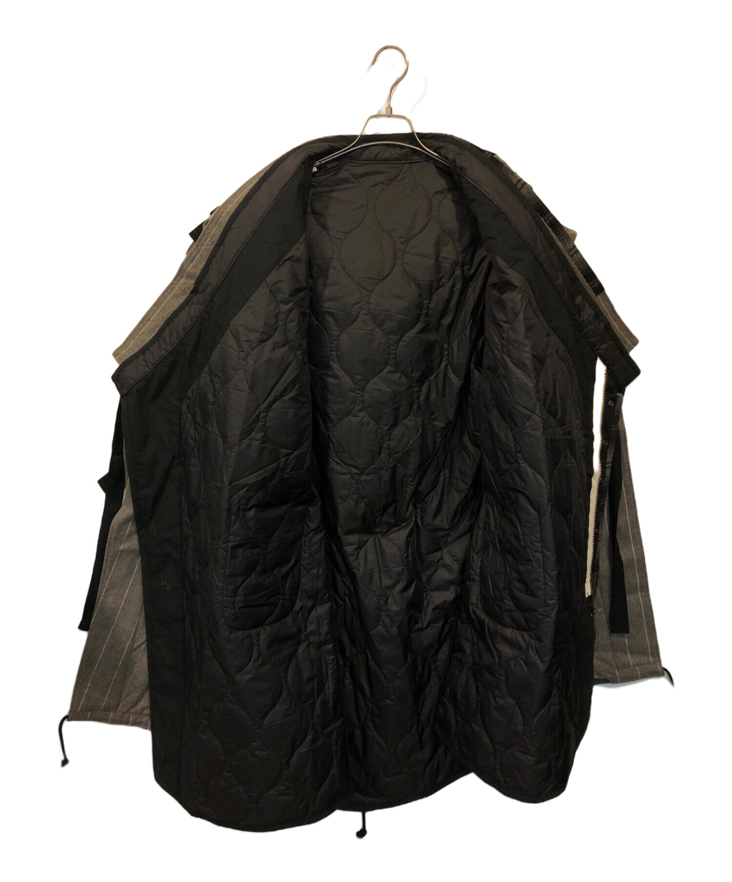 中古・古着通販】KHOKI (コッキ) M51 hand patch work coat Gray