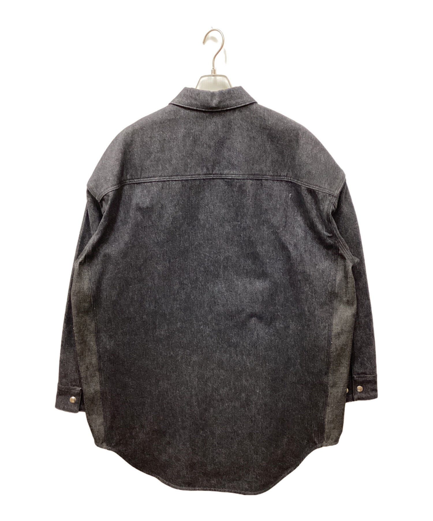 中古・古着通販】OAMC (オーエーエムシー) KHUMBU SHIRT BLACK サイズ