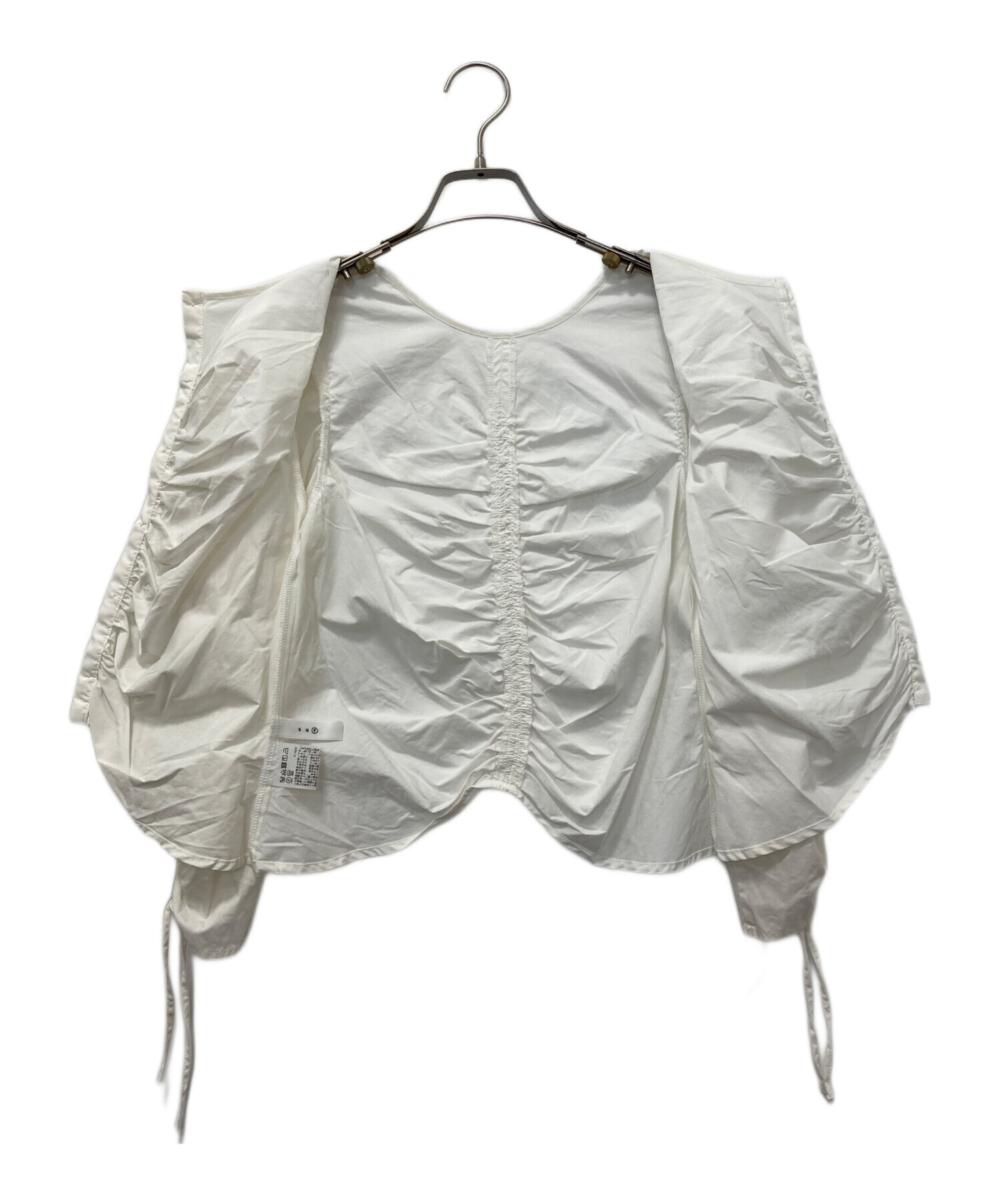 中古・古着通販】AMERI (アメリ) 2WAY LADY FISHBONE MINI BLOUSE 