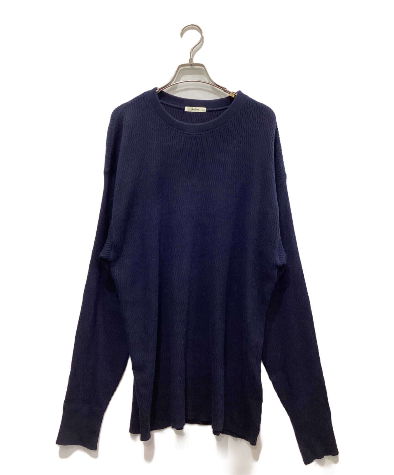 中古・古着通販】BODHI (ボーディ) カシミヤ混ニット ネイビー サイズ