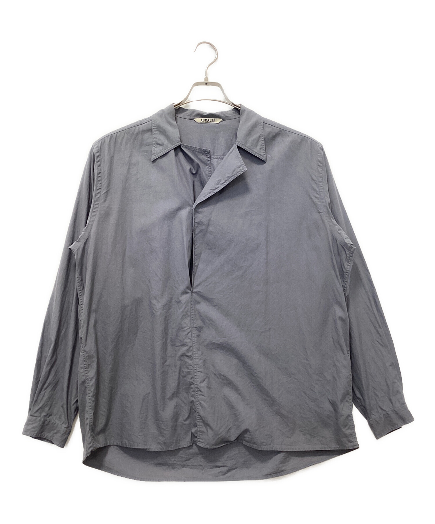 AURALEEオーラリーWASHED FINX TWILL P/O SHIRTS AURALEEオーラリーWASHED FINX TWILL P/O SHIRTS