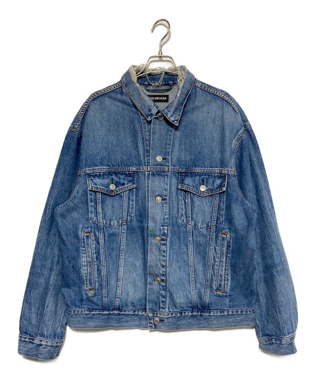 中古・古着通販】BALENCIAGA (バレンシアガ) バックロゴデニム 中古・古着通販】BALENCIAGA (バレンシアガ) バックロゴデニム