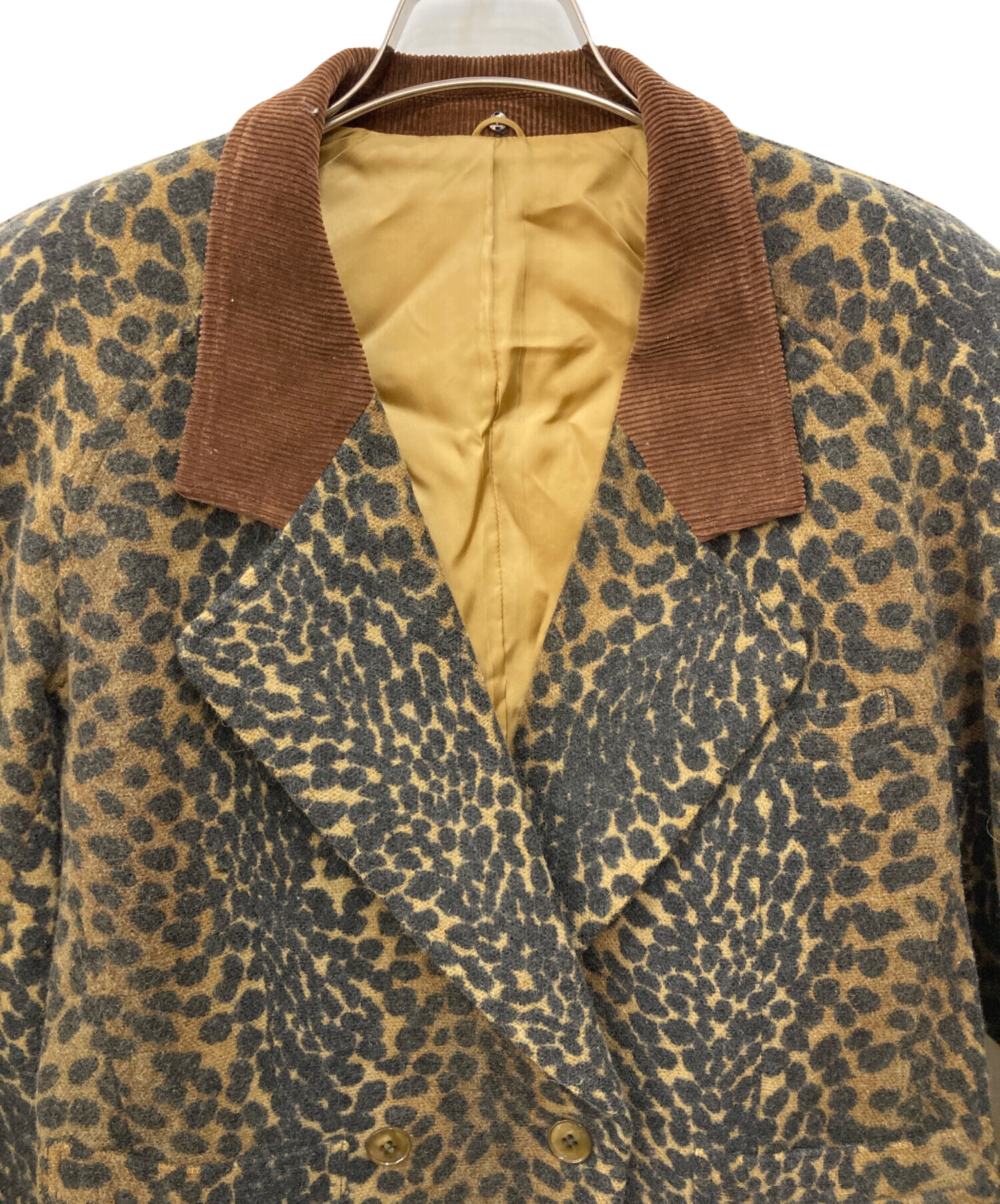 中古・古着通販】KENZO (ケンゾー) レオパードジャケット ブラウン 