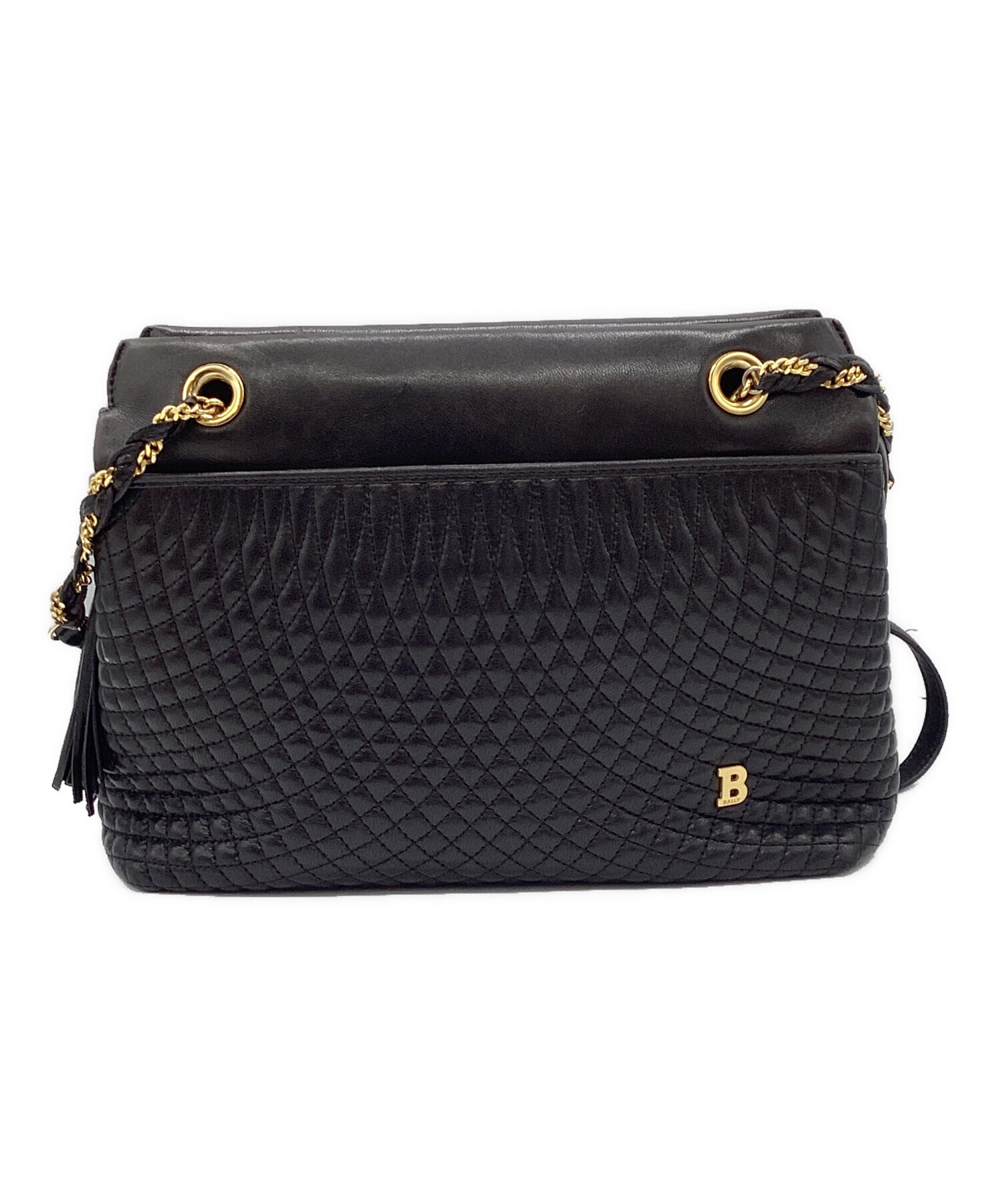 中古・古着通販】BALLY (バリー) チェーンショルダートートバッグ 
