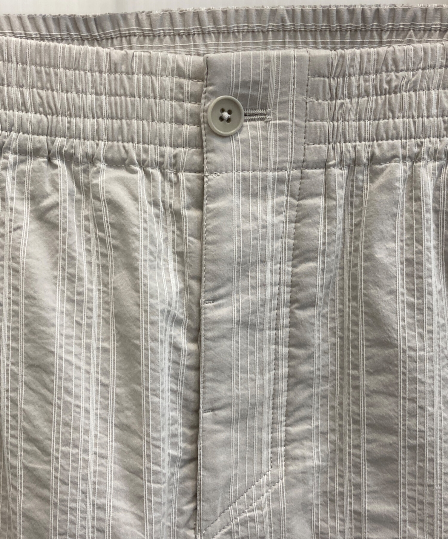 中古・古着通販】HERMES (エルメス) ストライプイージーパンツ サイズ