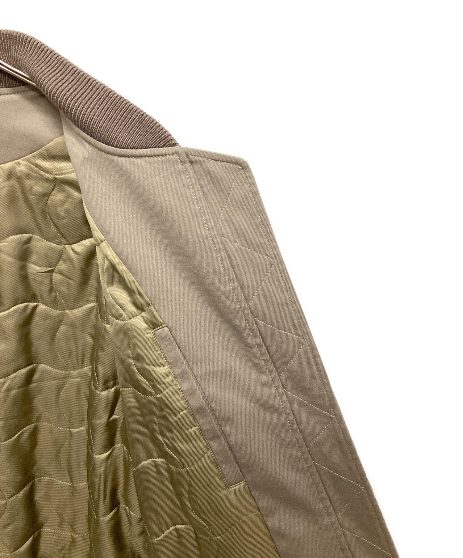 【新品】　LOEWE ロエベ　クラシックコットンボンバージャケット 中古・古着通販】LOEWE (ロエベ) コットンボンバージャケット カーキ