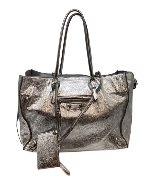 バレンシアガ ペーパーB4 2wayトートバッグ 中古・古着通販】BALENCIAGA (バレンシアガ) ペーパーB4 トートバッグ
