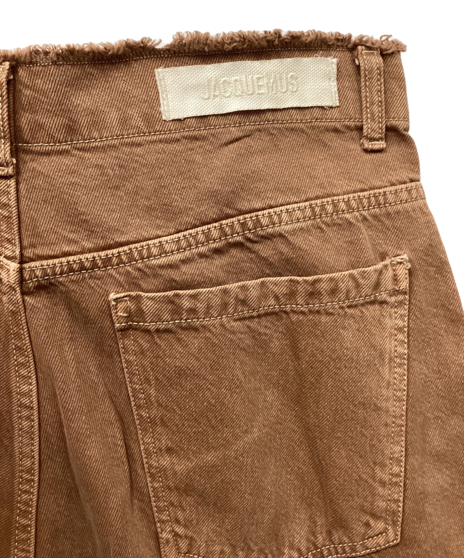 中古・古着通販】JACQUEMUS (ジャックムス) デニムパンツ ブラウン