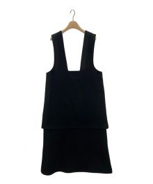 中古・古着通販】nagonstans (ナゴンスタンス) layered jumper-skirt 