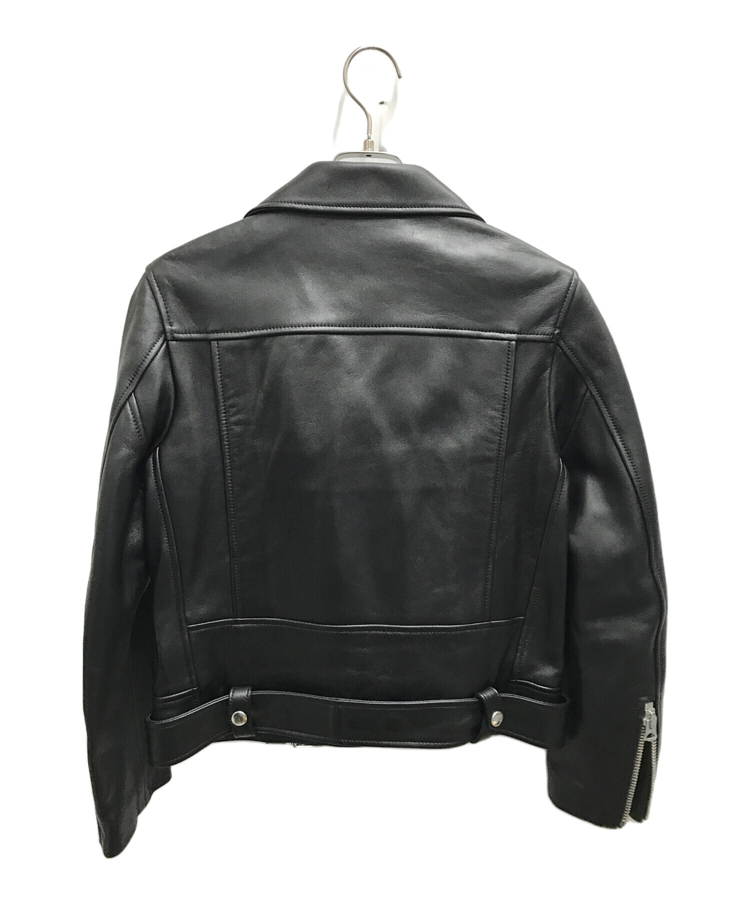 Acne アクネ　ライダースジャケット 楽天市場】ACNE STUDIOS アクネストゥディオズ MOCK レザー ダブル