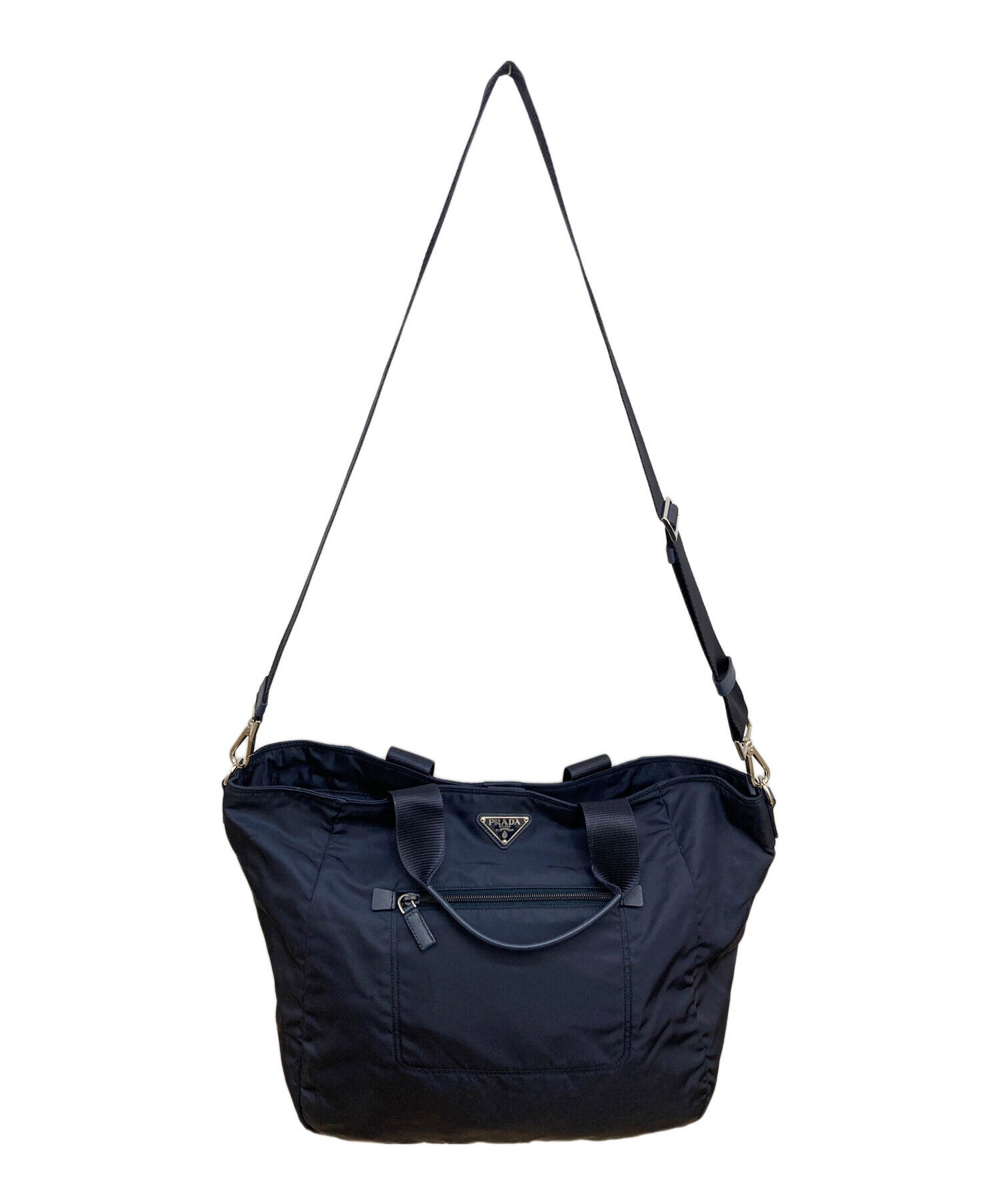 中古・古着通販】PRADA (プラダ) 2Wayトートバッグ BR4376 ダーク