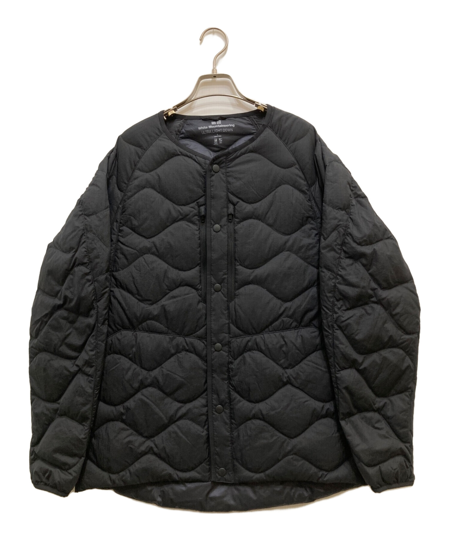 ユニクロ×White Mountaineering ライトダウンジャケット UNIQLO × white mountaineering ウルトラダウン ユニクロ ホワイト