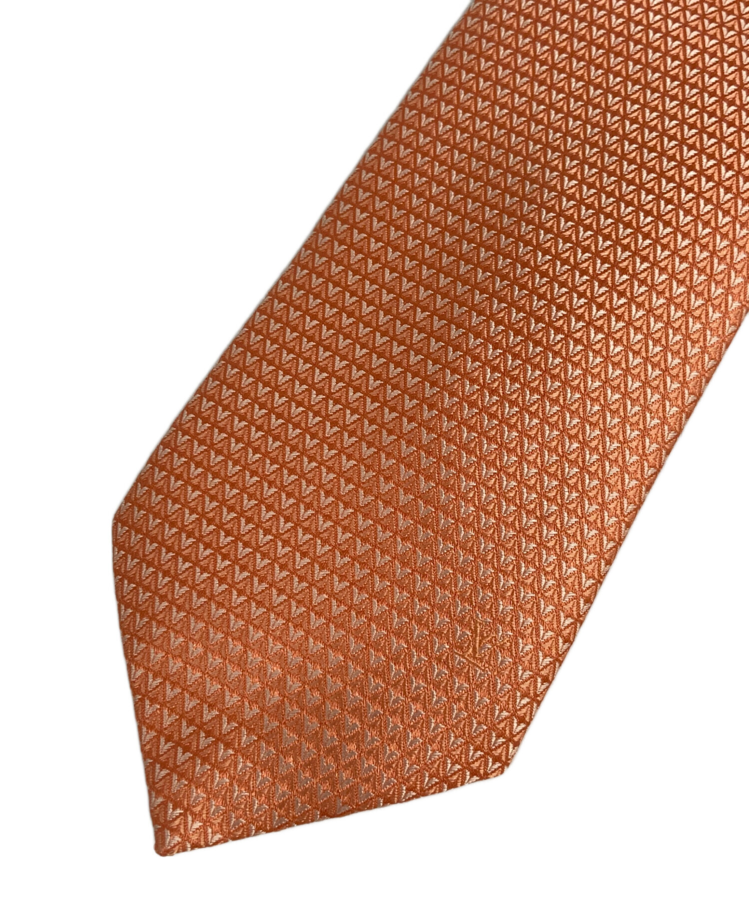中古・古着通販】LOUIS VUITTON (ルイ ヴィトン) ネクタイ オレンジ
