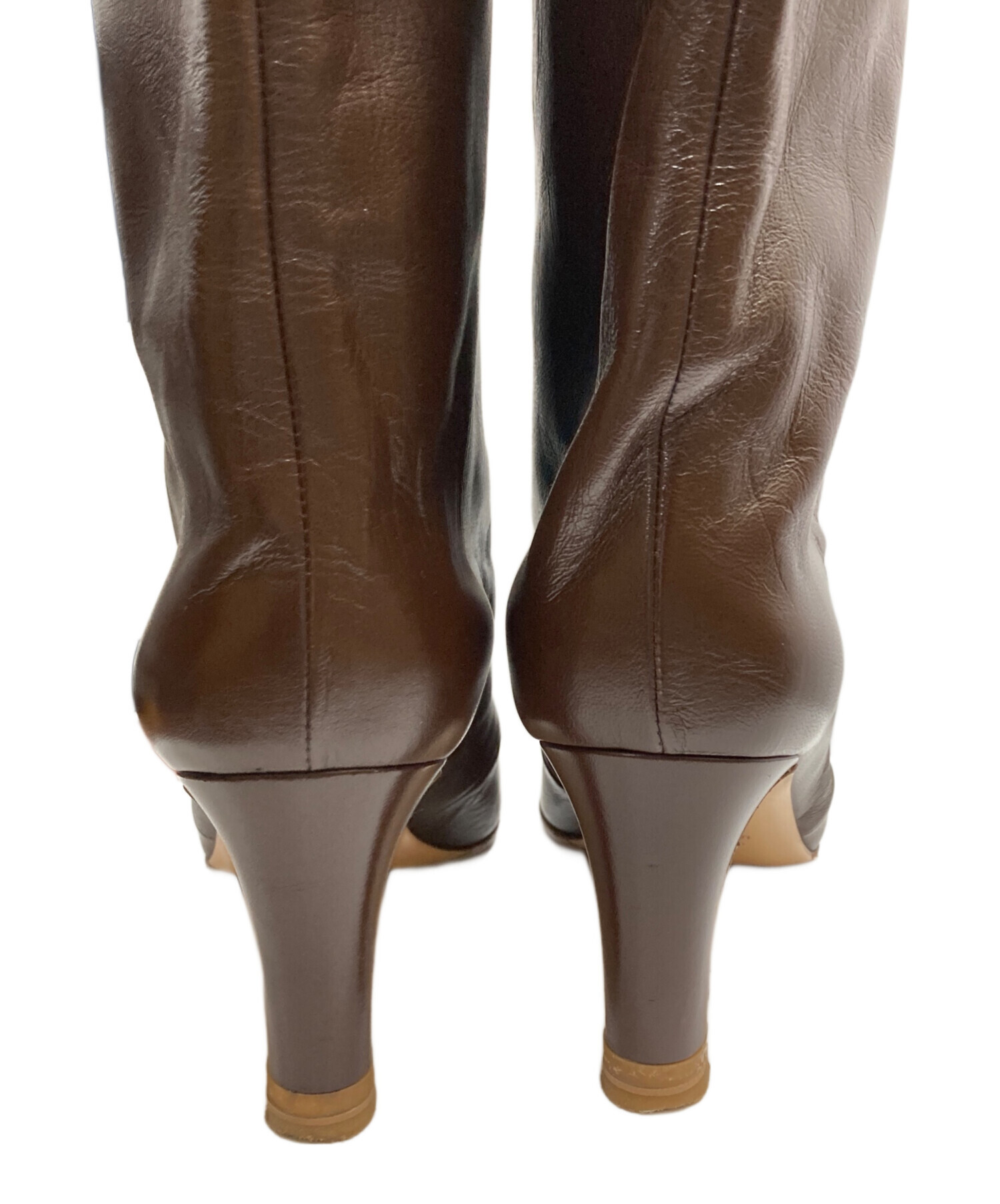 中古・古着通販】NEBULONIE (ネブローニ) ロングブーツ ブラウン