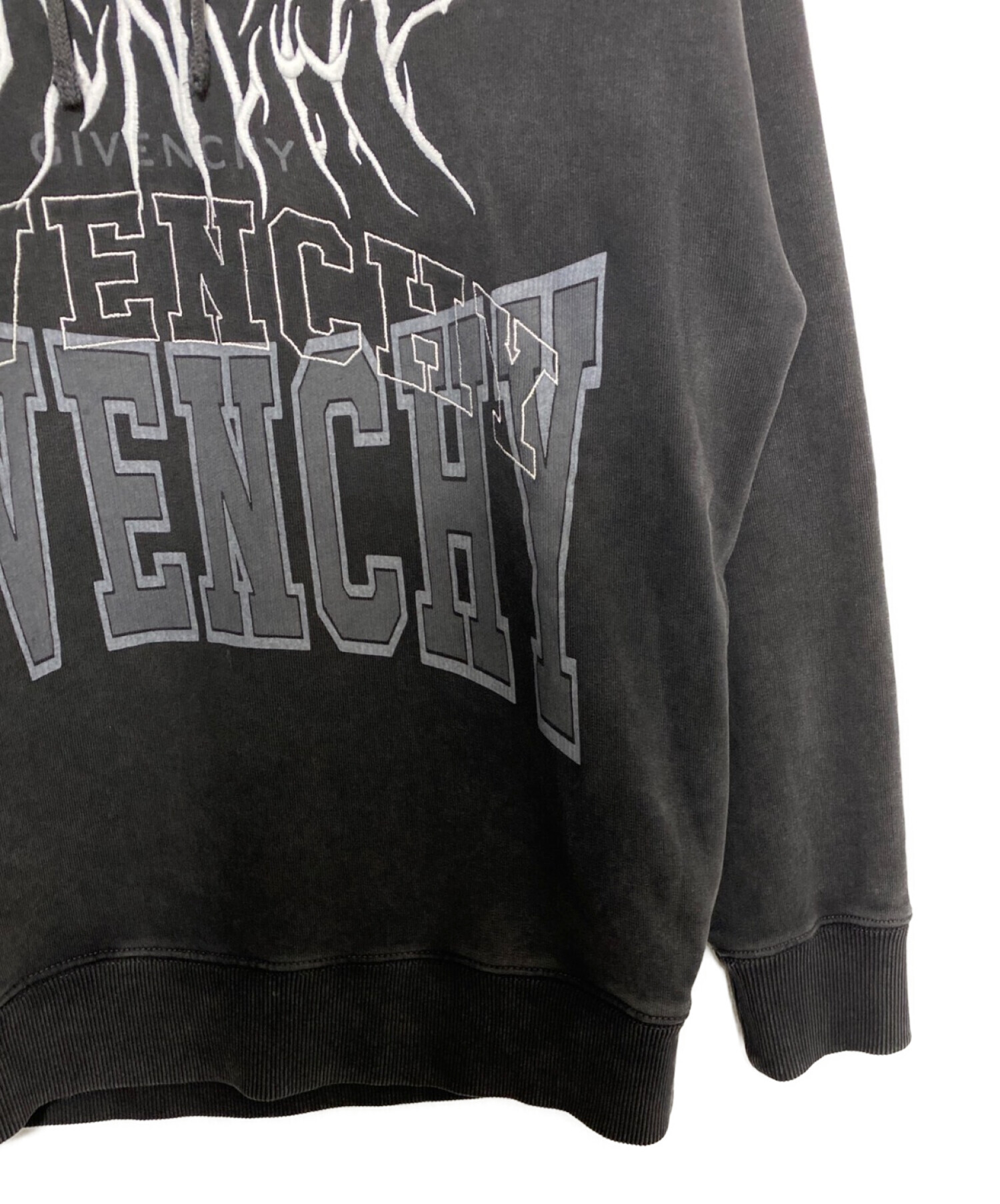中古・古着通販】GIVENCHY (ジバンシィ) LOGO EMBROIDERED DRAWSTRING 
