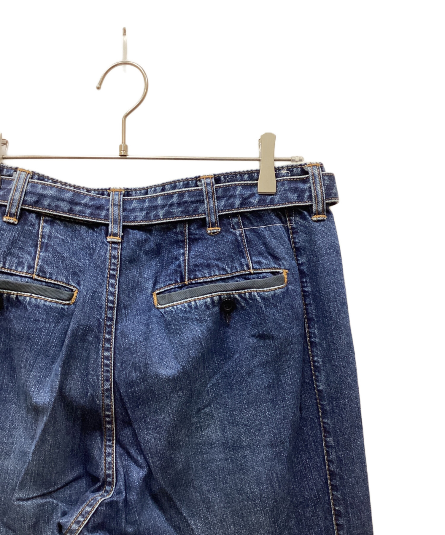 中古・古着通販】sacai (サカイ) LAYERED DENIM PANT/レイヤードデニム