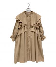 ひ*ん様 アンミヌUNMINOU☆ギャザーフリルスプリングコート ひ*ん様 アンミヌUNMINOU☆ギャザーフリルスプリングコート