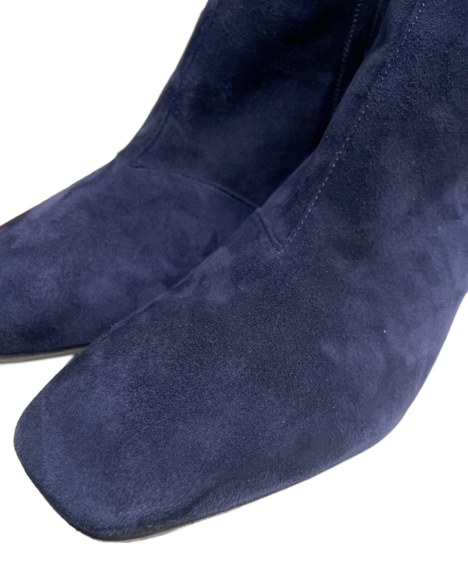 中古・古着通販】HERMES (エルメス) メドール ショートブーツ ネイビー