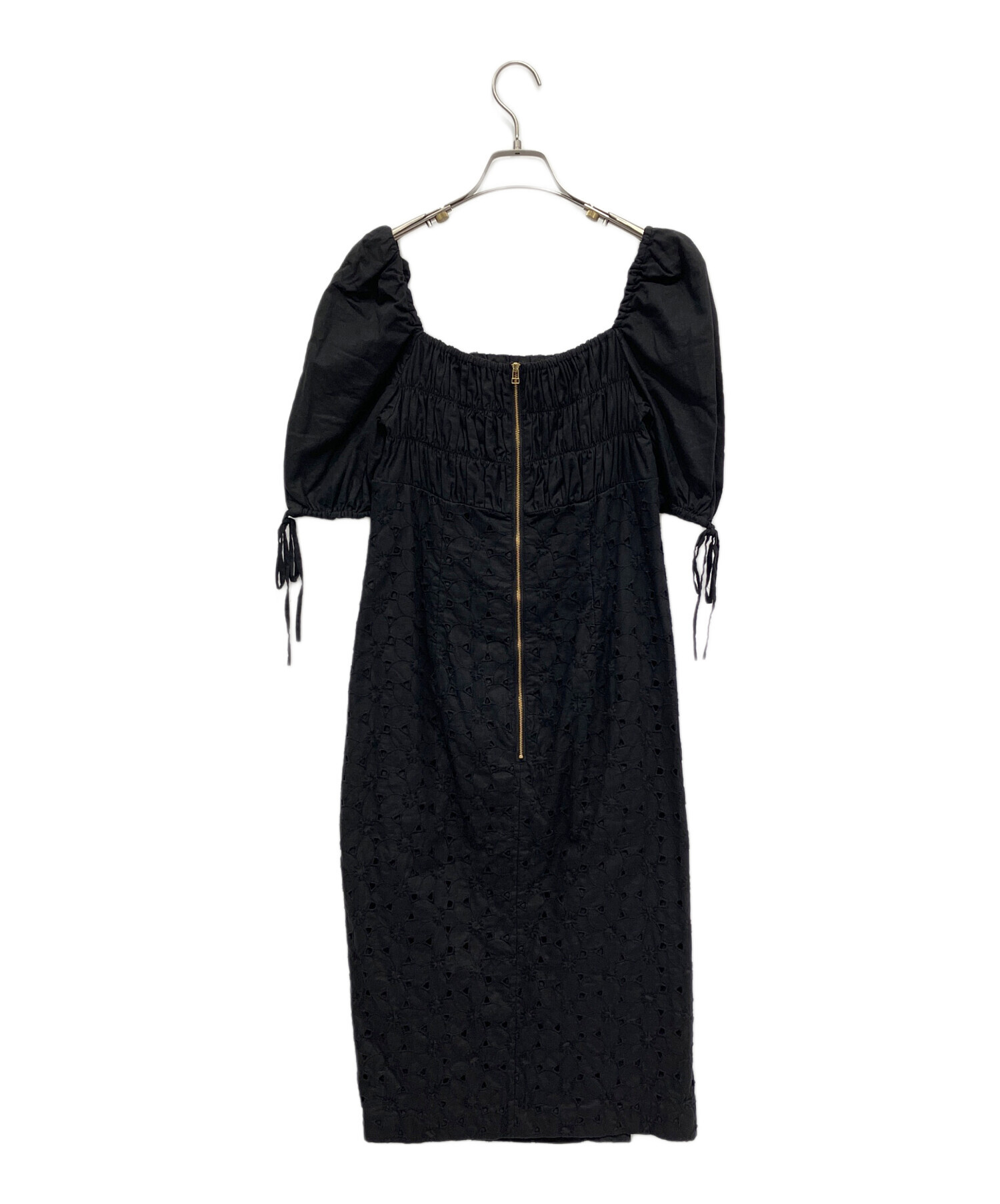 お値下げしました【 Her lip to 】Lace Dress Mサイズ 中古・古着通販】HER LIP TO (ハーリップトゥ) 2Way Eyelet Lace