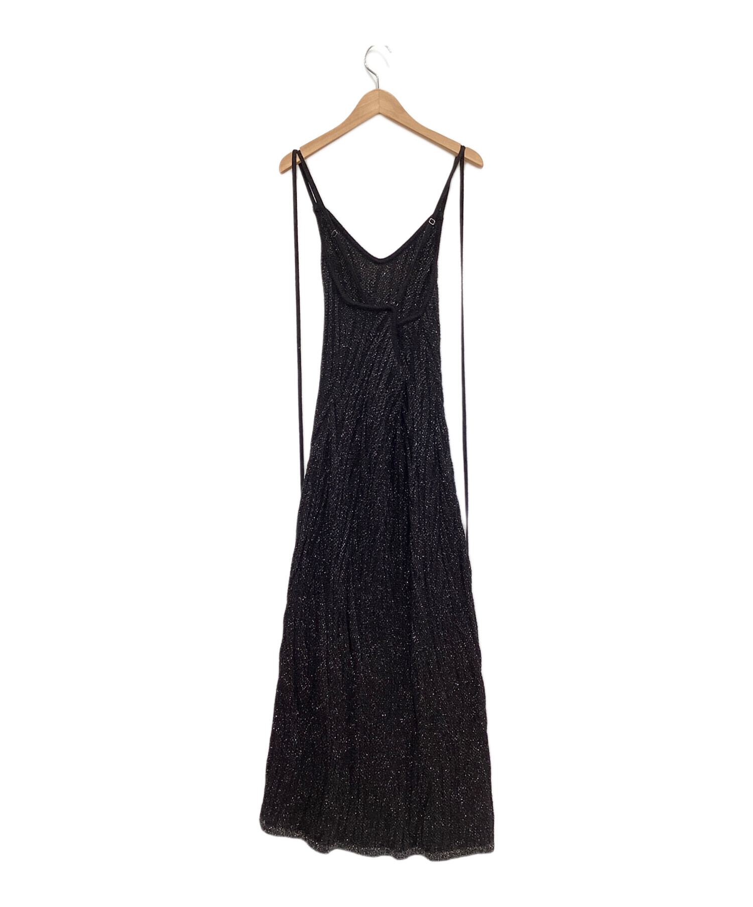 中古・古着通販】MURRAL (ミューラル) Frost knit camisole dress