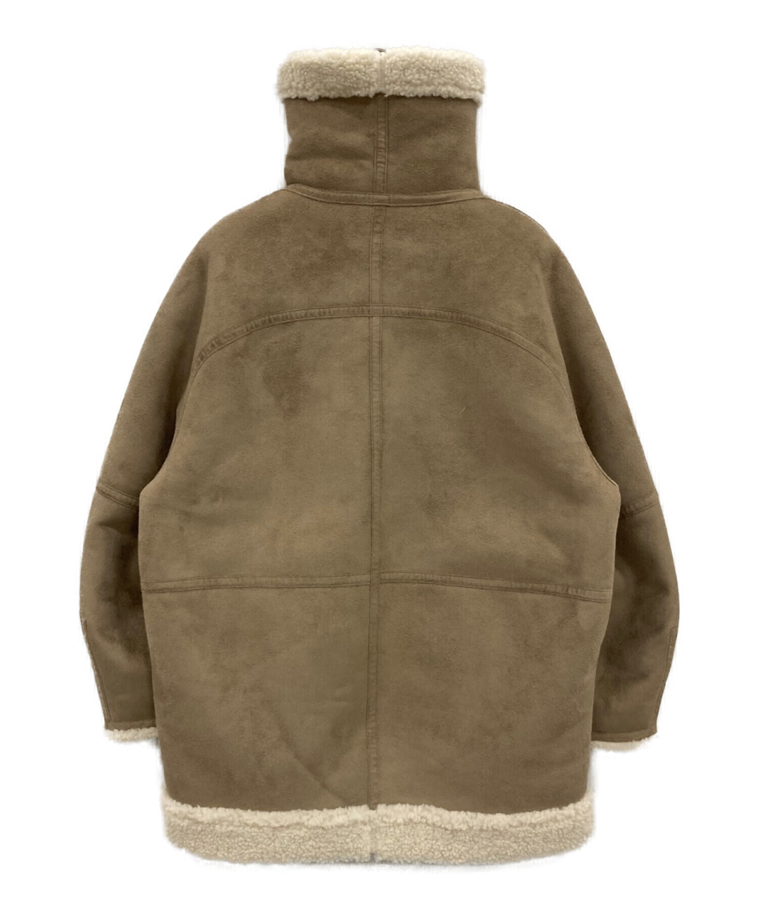 エストネーション リバーシブルコート ブラック 36 BOWTE / リバー