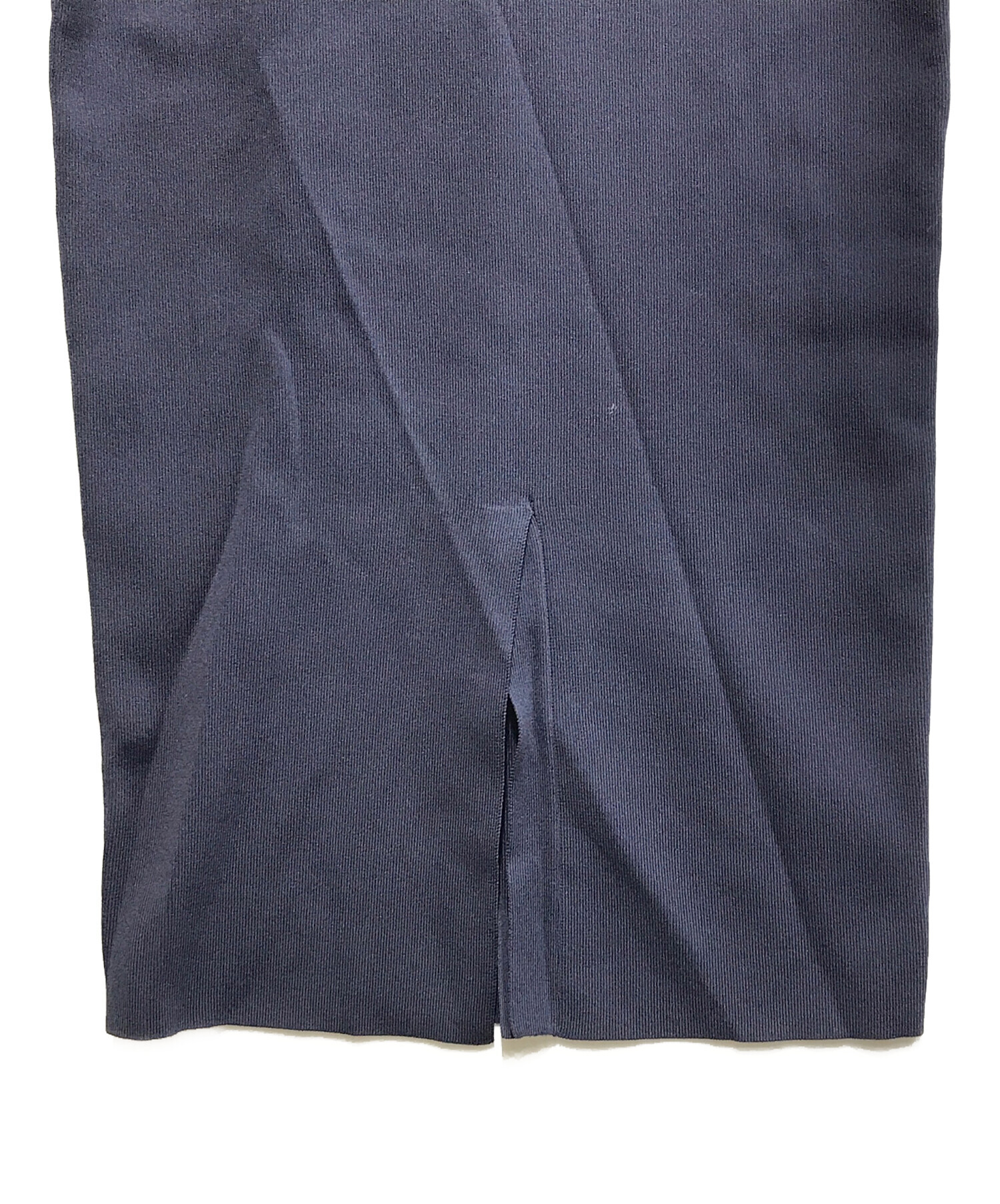 中古・古着通販】JENNE (ジェンヌ) 配色カフスニットワンピース 中古・古着通販】JENNE (ジェンヌ) 配色カフスニットワンピース