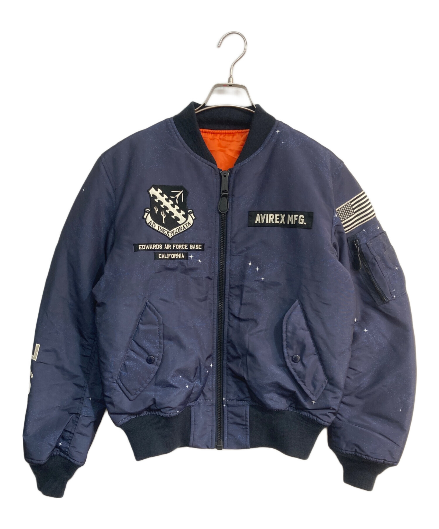 激レアUS AIR FORCE 83sリバーシブルMA-1フライトジャケット古着 中古・古着通販】AVIREX (アヴィレックス) MA-1 X-15フライト