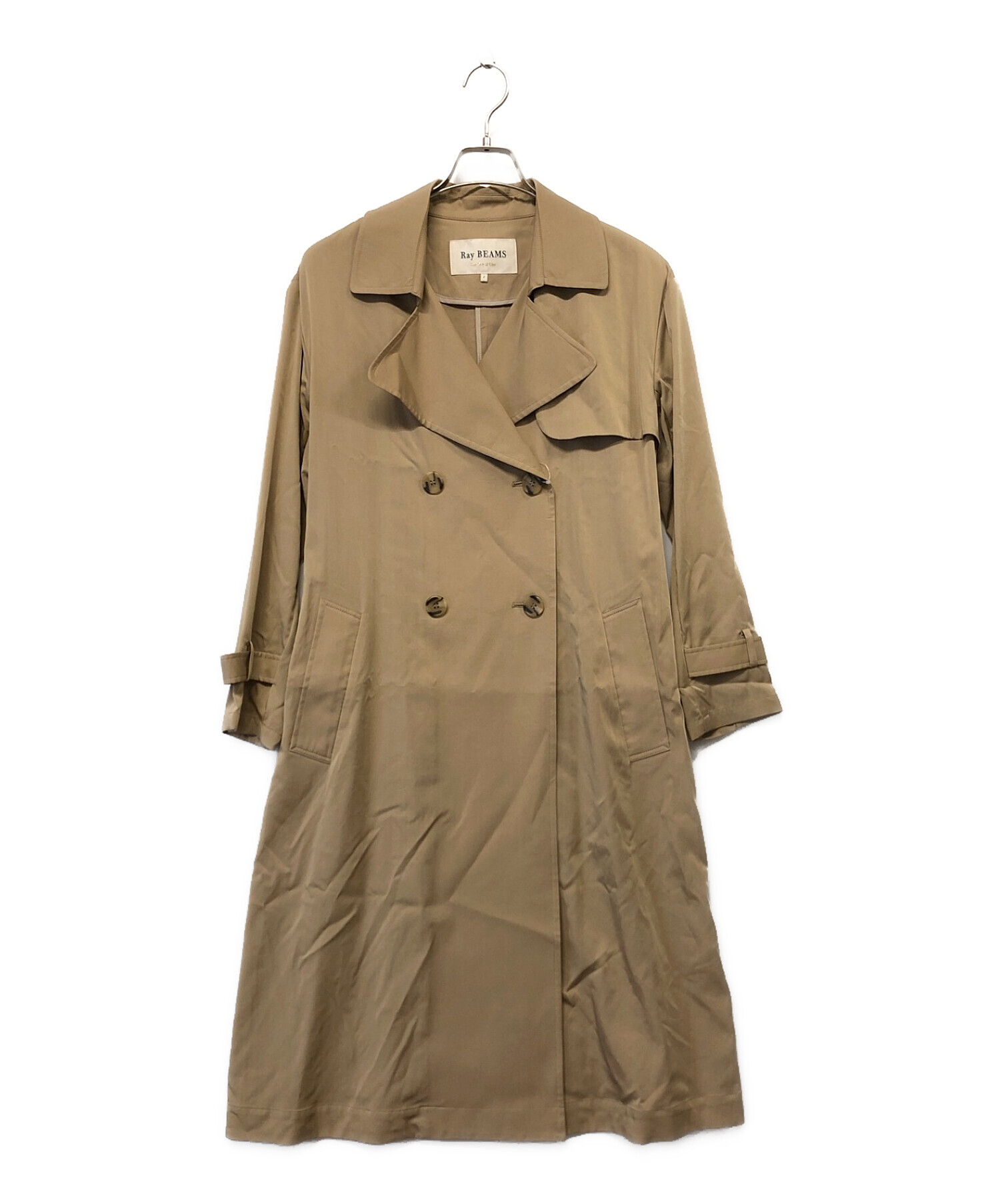新品　B:MING by BEAMS 撥水　トレンチコート　ベージュ　L 新品 B:MING by BEAMS 撥水トレンチコート ベージュLサイズ Amazon.co