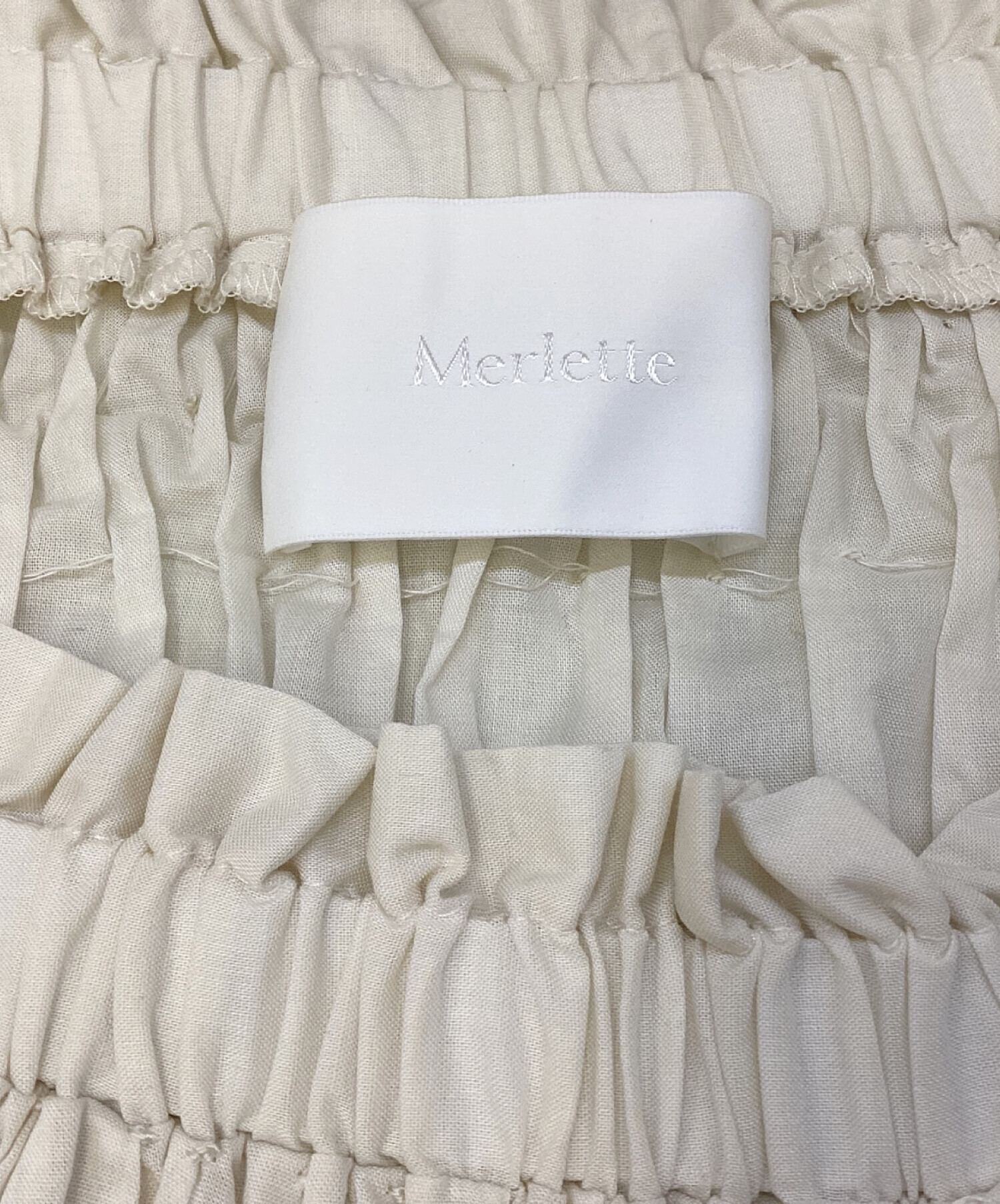 中古・古着通販】merlette (マーレット) オフショルダーブラウス