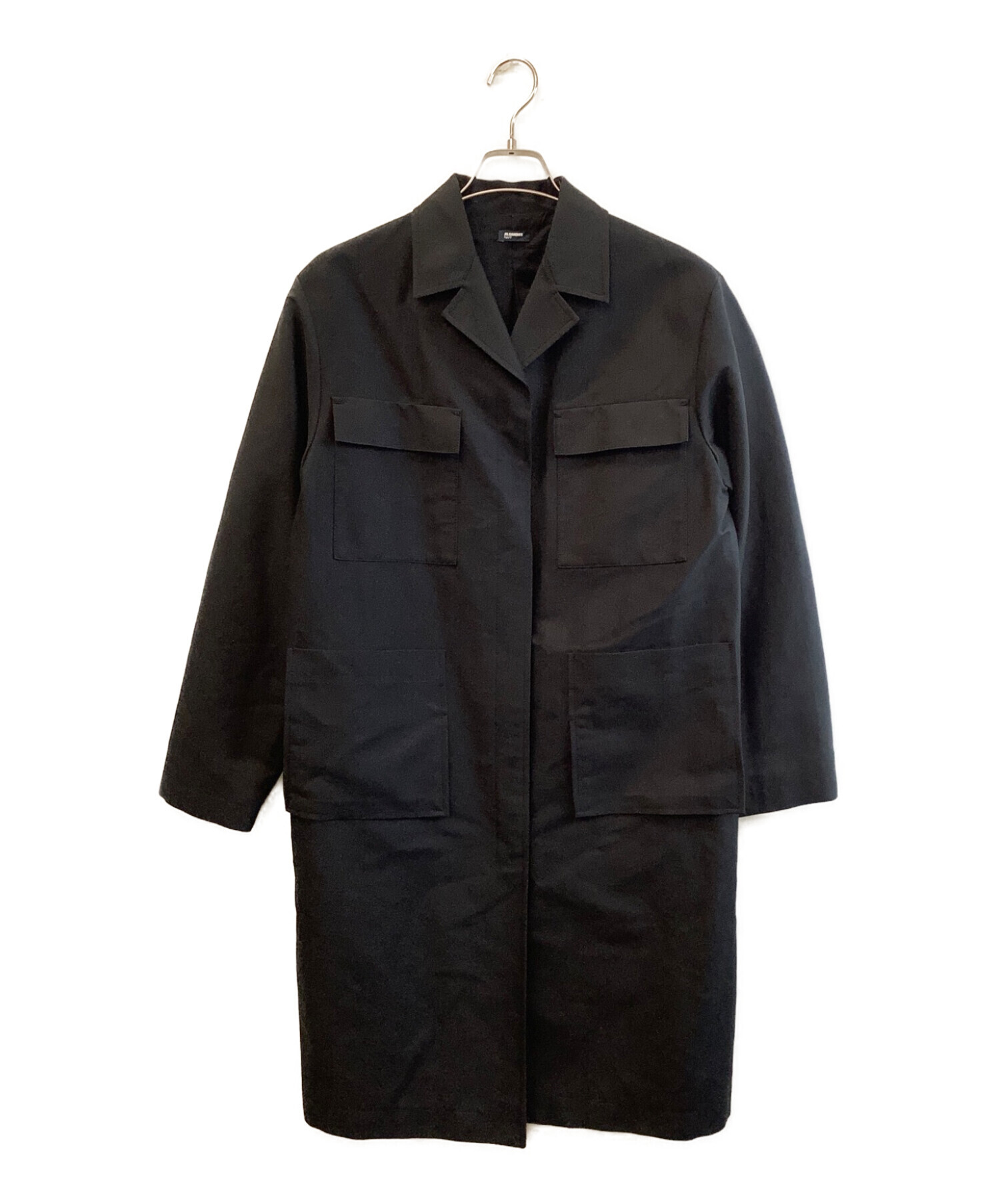 Jil Sander Navy Long Coat