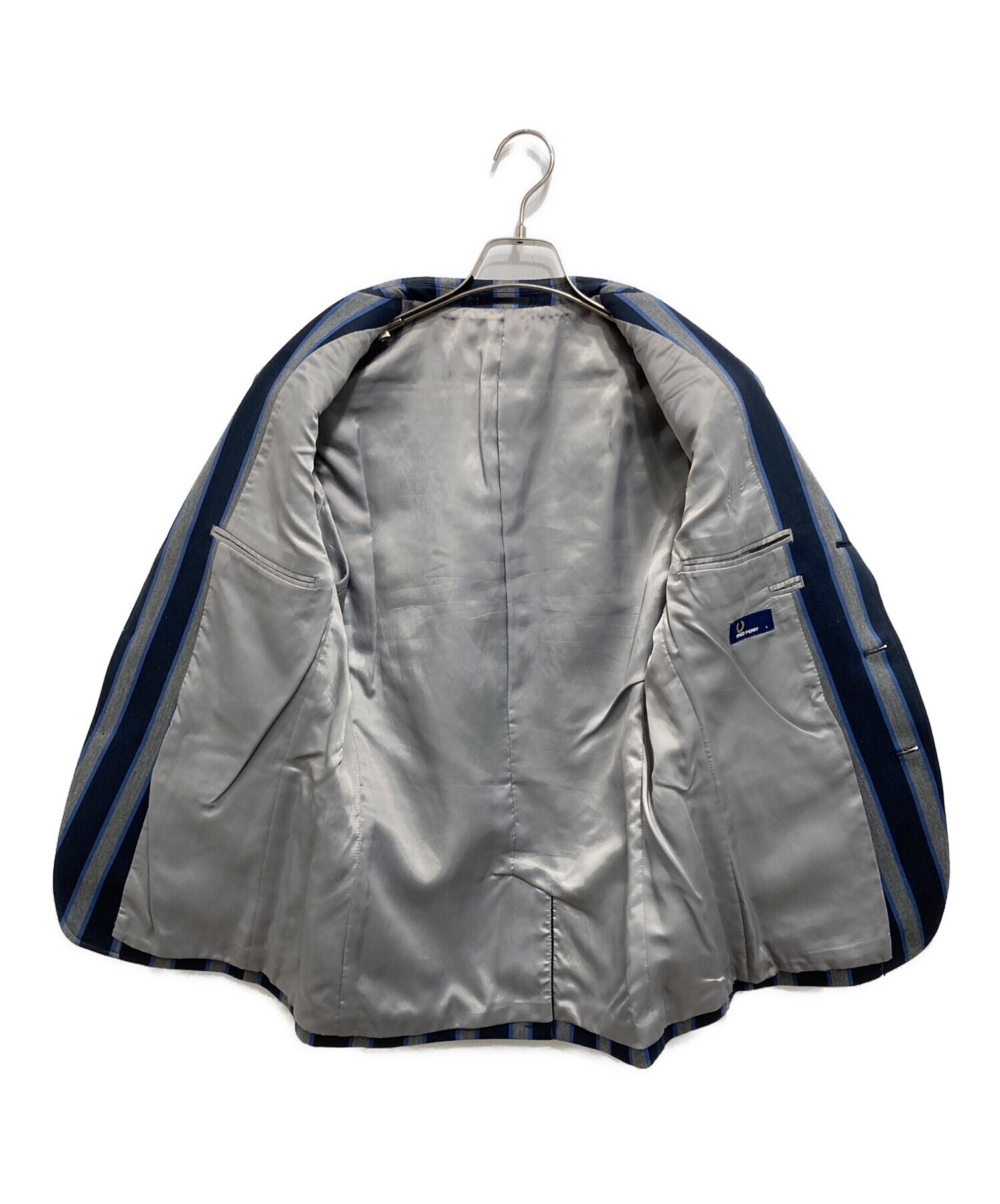 中古・古着通販】FRED PERRY (フレッドペリー) ストライプテーラード