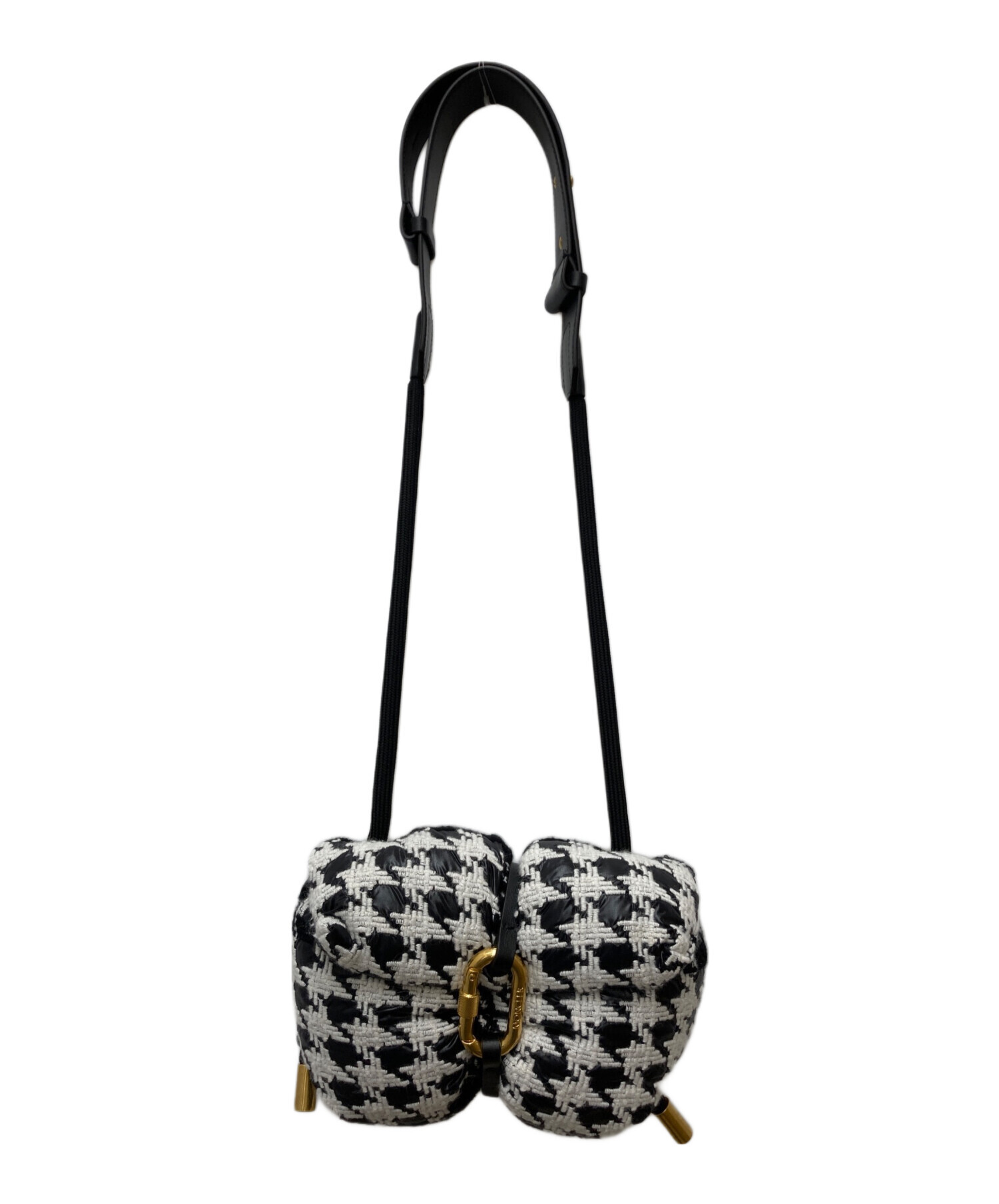 モンクレール Moncler ショルダーバッグ 中古品 MONCLER】モンクレール『モノグラム クロスボディバッグ』メンズ