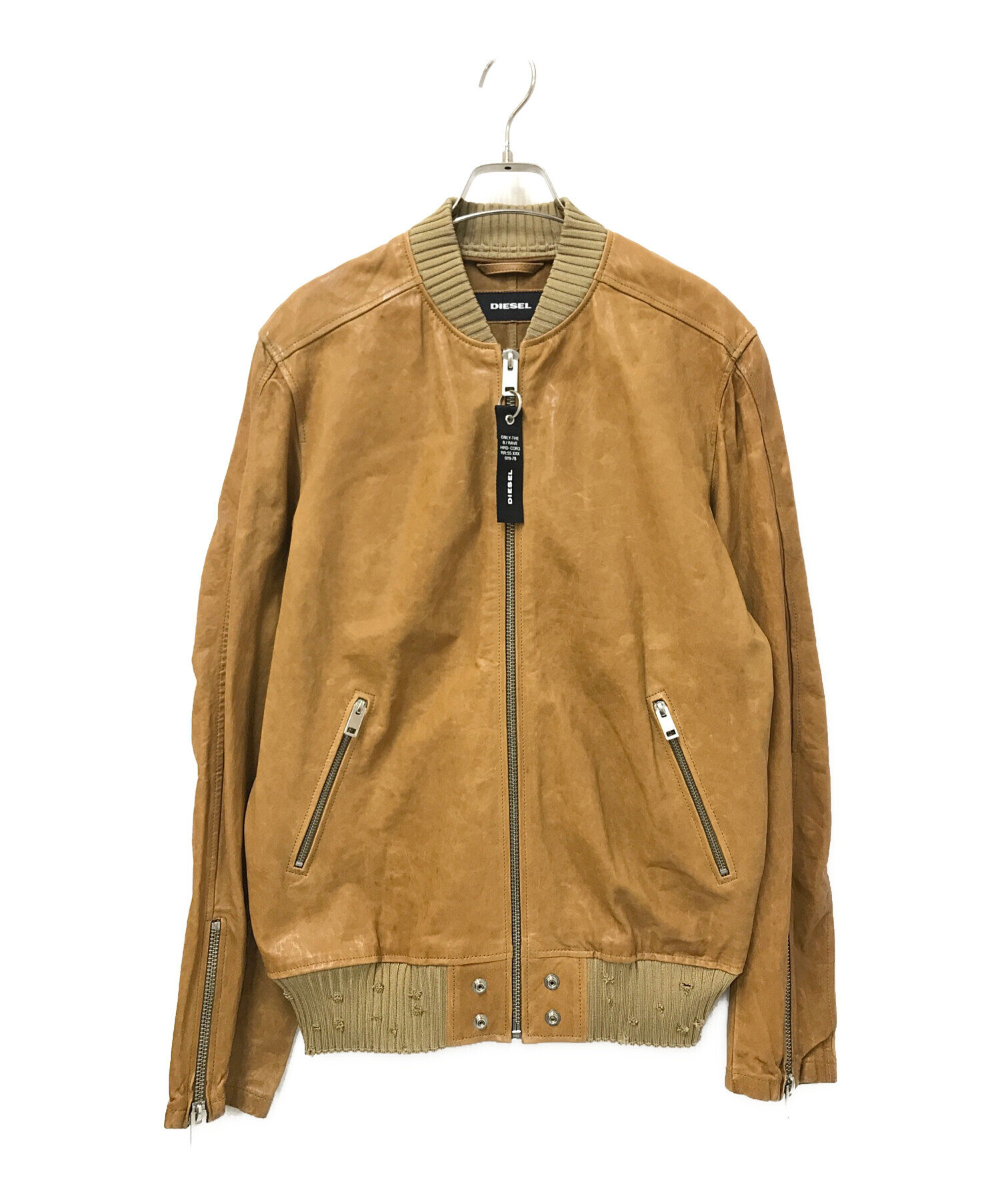 DEISEL レザージャケット ラムレザー Mサイズ DIESEL - 美品