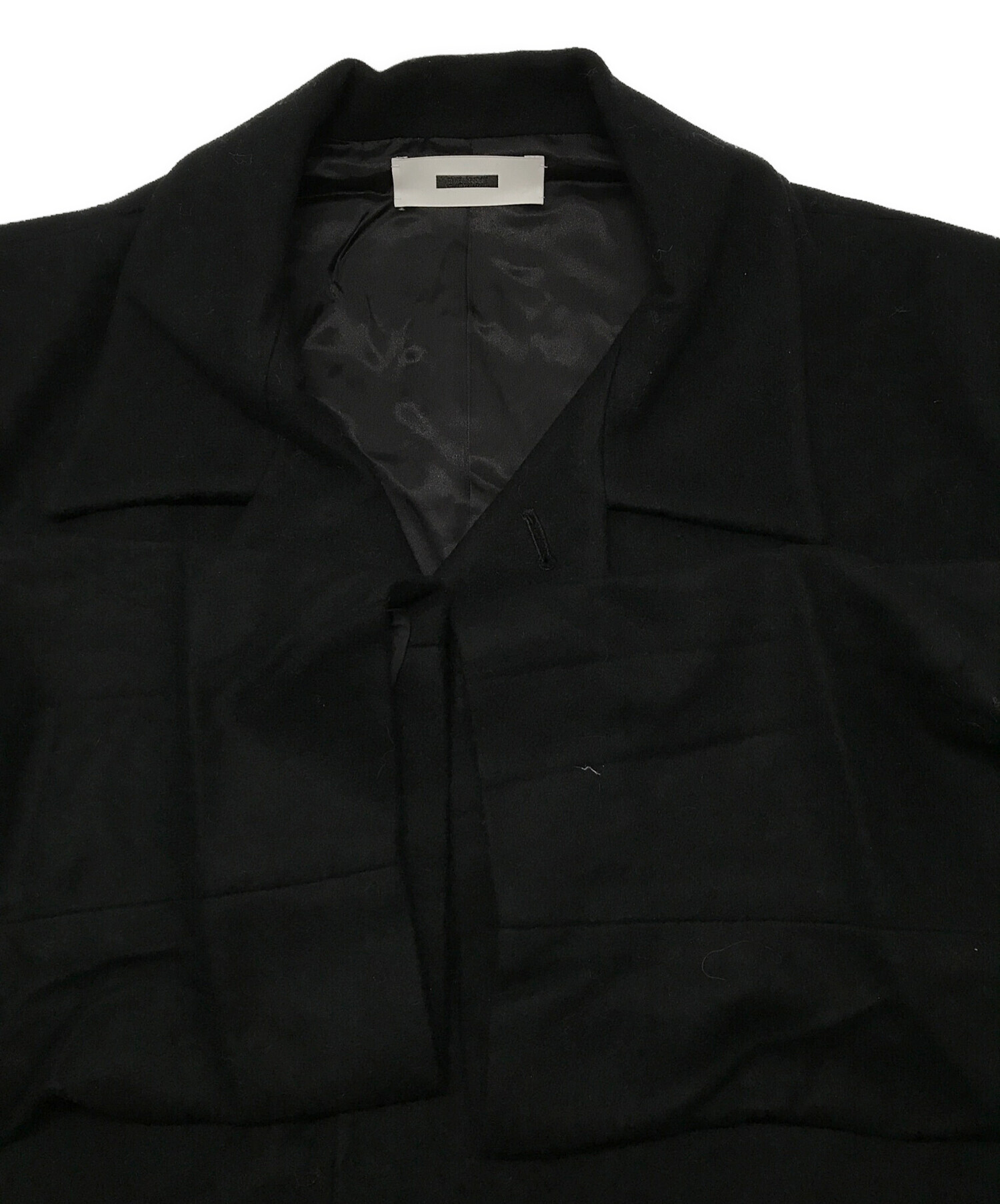 中古・古着通販】REVERBERATE (リバーバレイト) LONG COAT ブラック