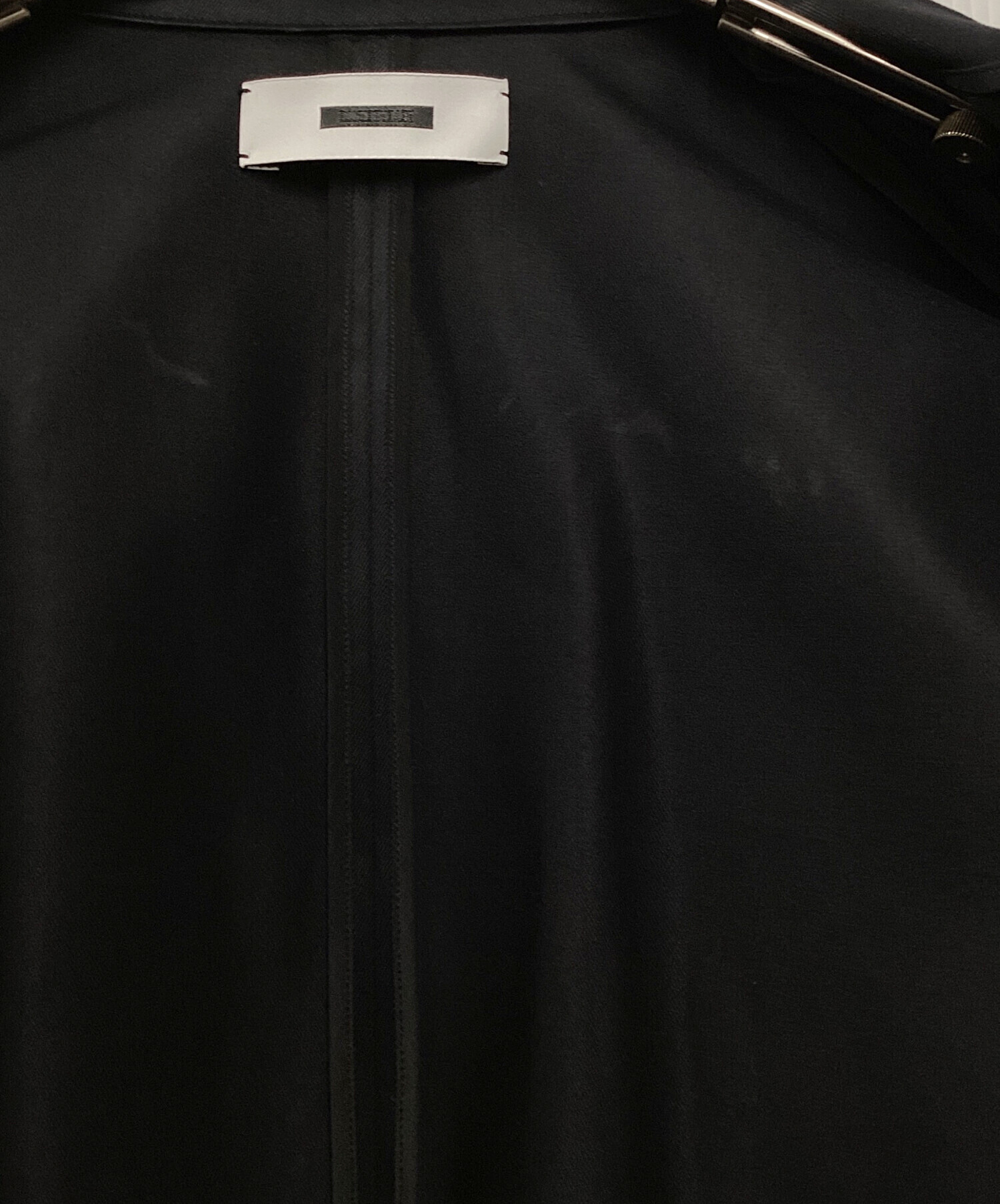 中古・古着通販】REVERBERATE (リバーバレイト) COVER COAT ブラック