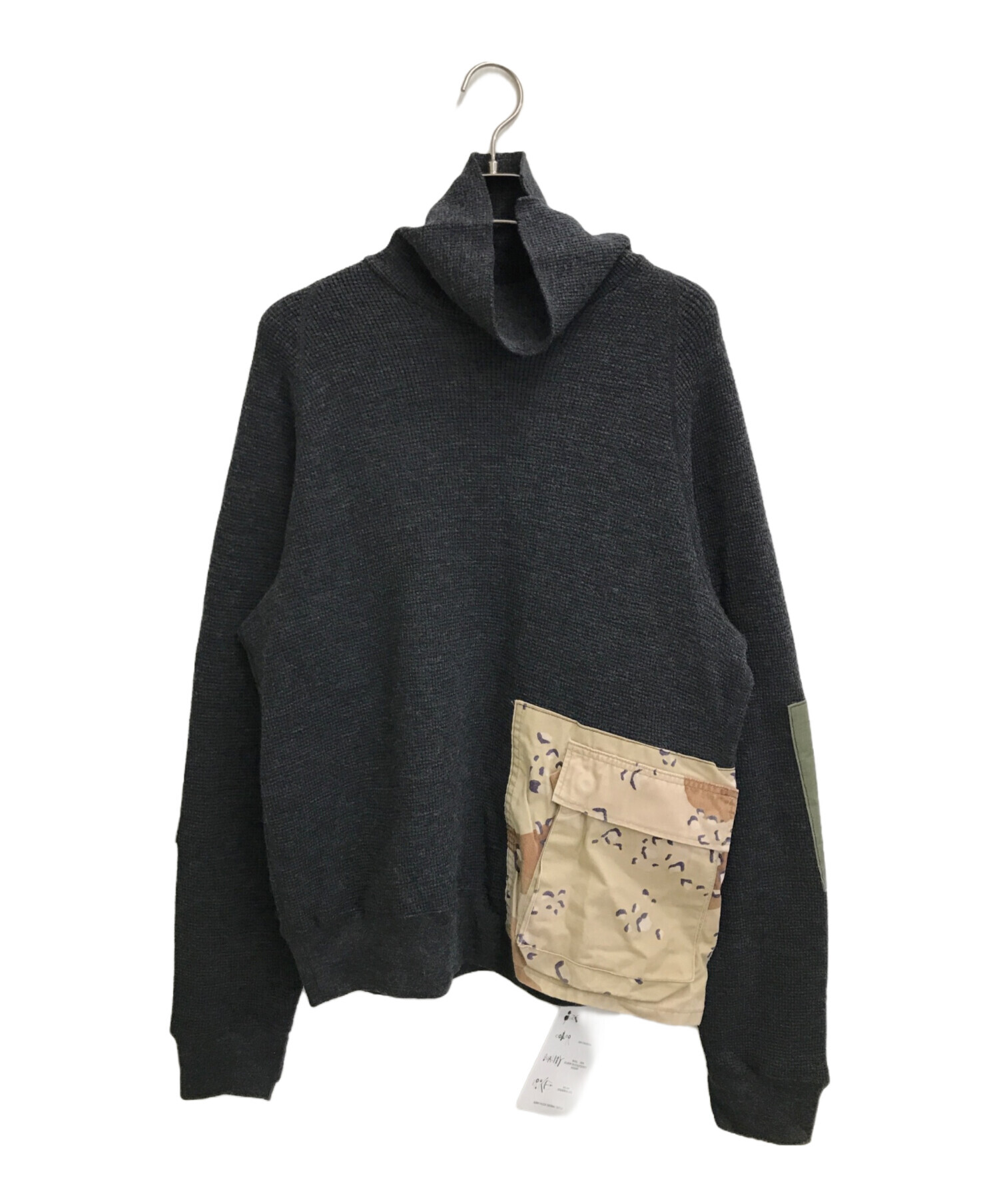 中古・古着通販】SUNSEA (サンシー) 22A06 Army Patch Thermal Turtle