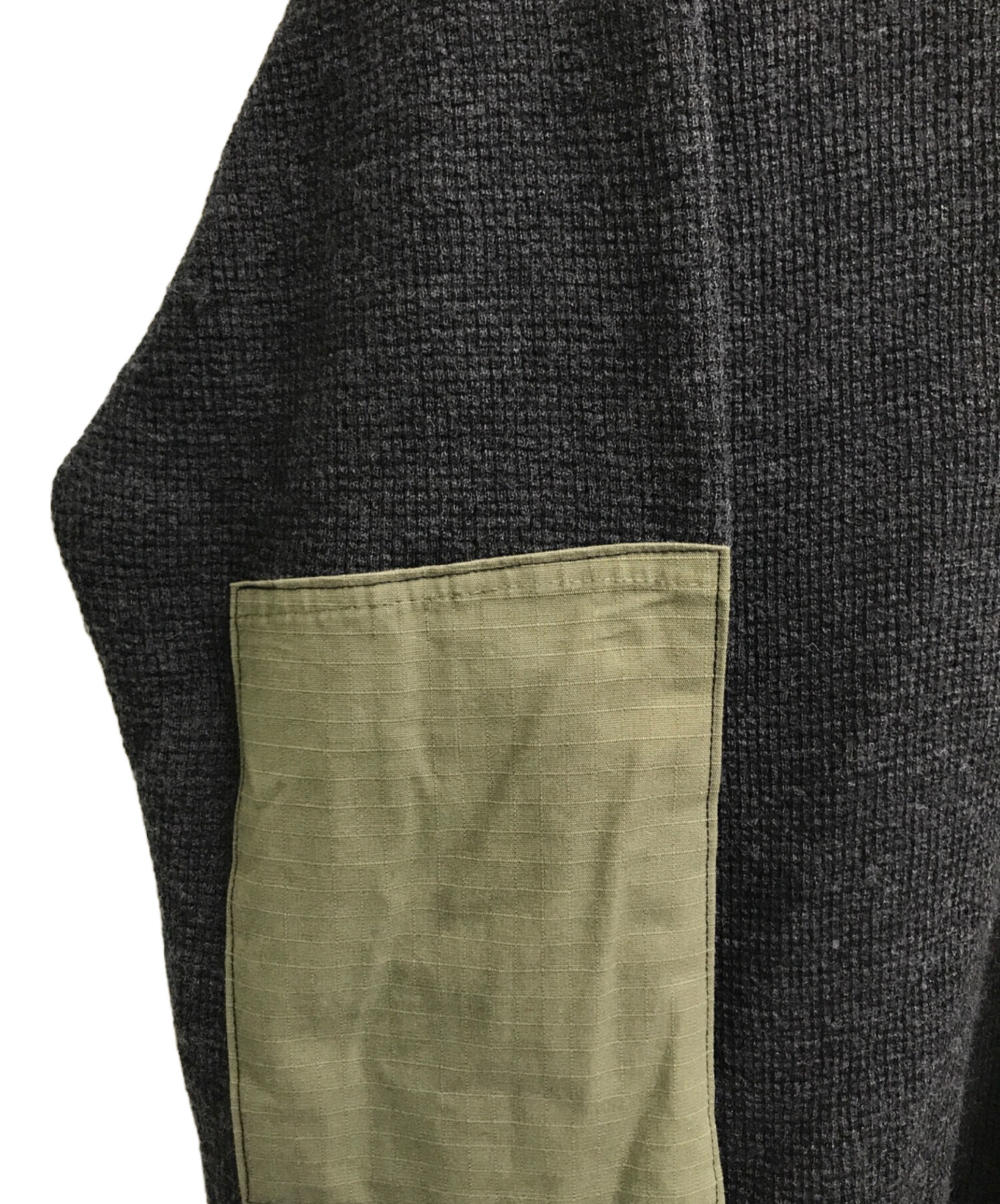 中古・古着通販】SUNSEA (サンシー) 22A06 Army Patch Thermal Turtle