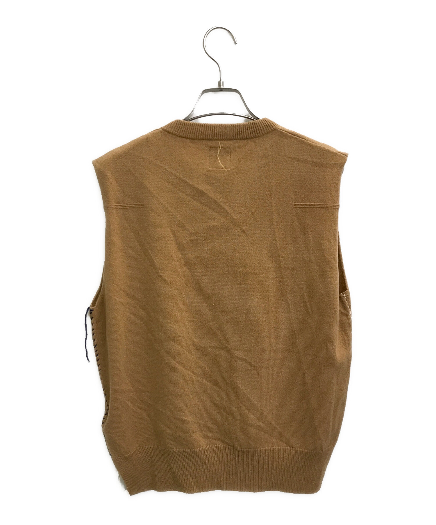 中古・古着通販】SUNSEA (サンシー) 22A54 Cashmere Pocket Vest 