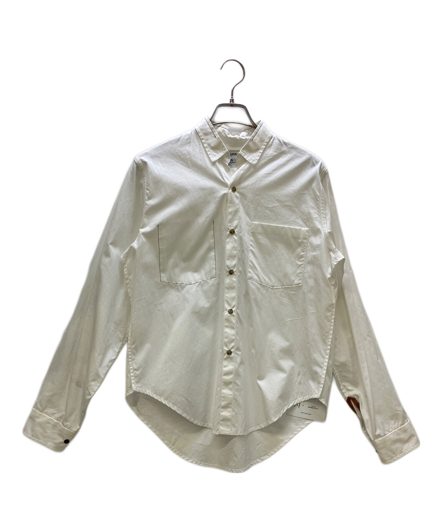 中古・古着通販】SUNSEA (サンシー) 22A15 New York Shirt ホワイト