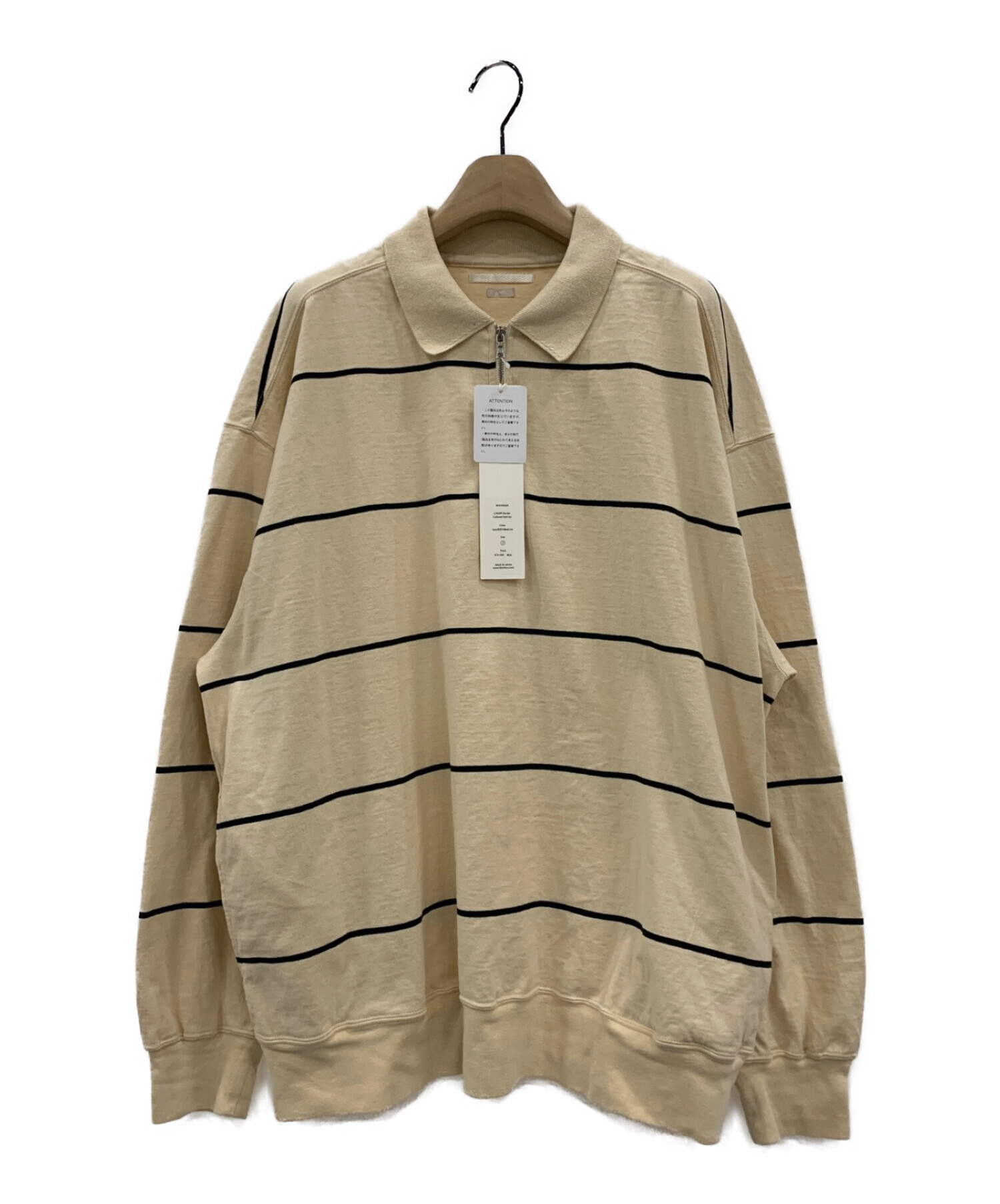 中古・古着通販】BLURHMS (ブラームス) C/NAPP Border Collared Harf 