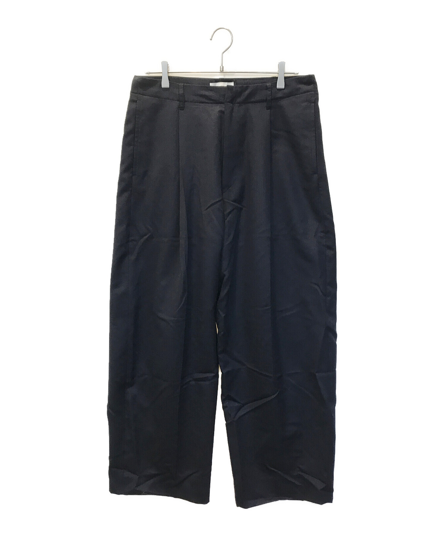 中古・古着通販】BLURHMS (ブラームス) Wool Mohair Super Wide Slacks 