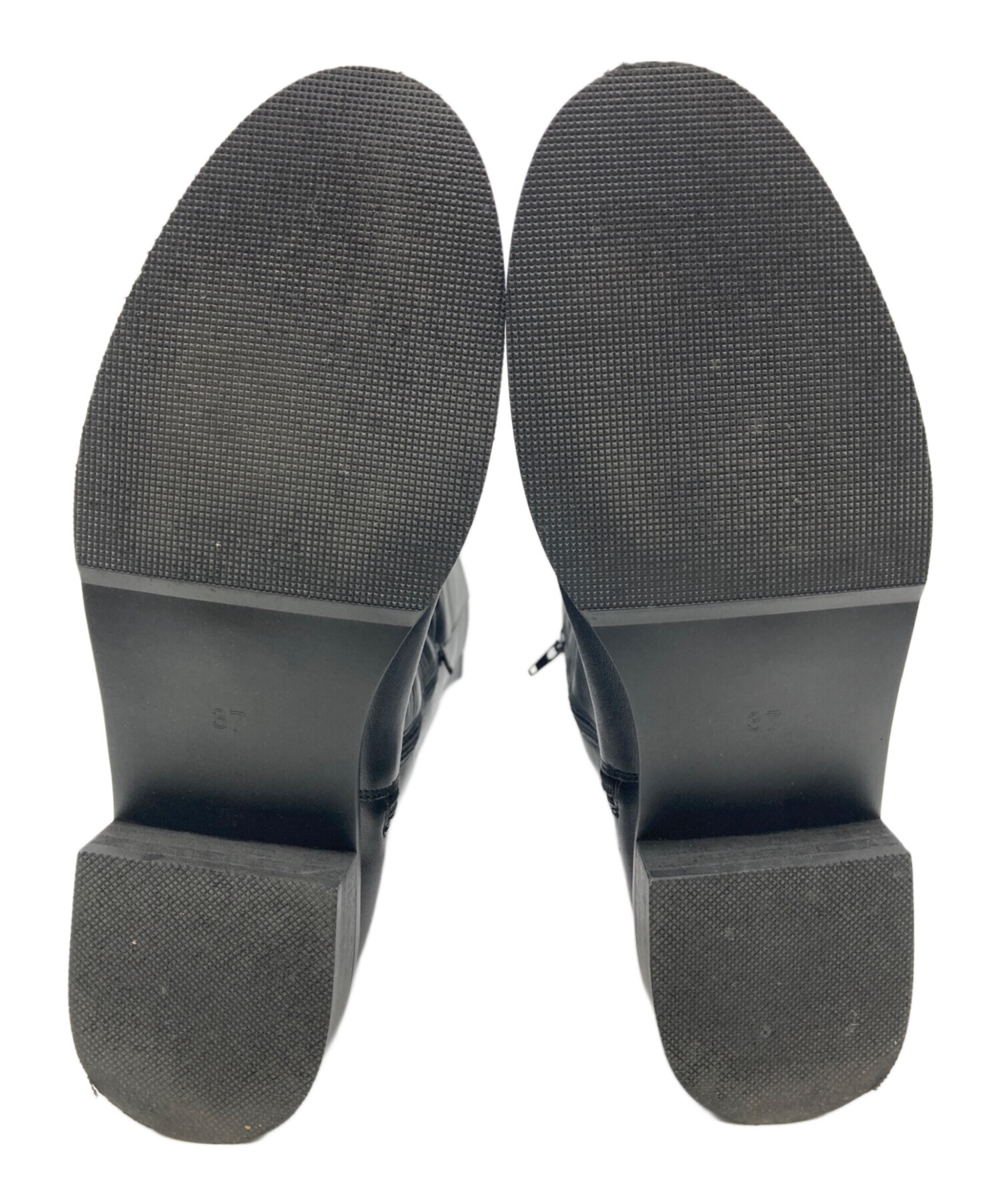 中古・古着通販】REMME (レメ) ロングブーツ ブラック サイズ:SIZE 37