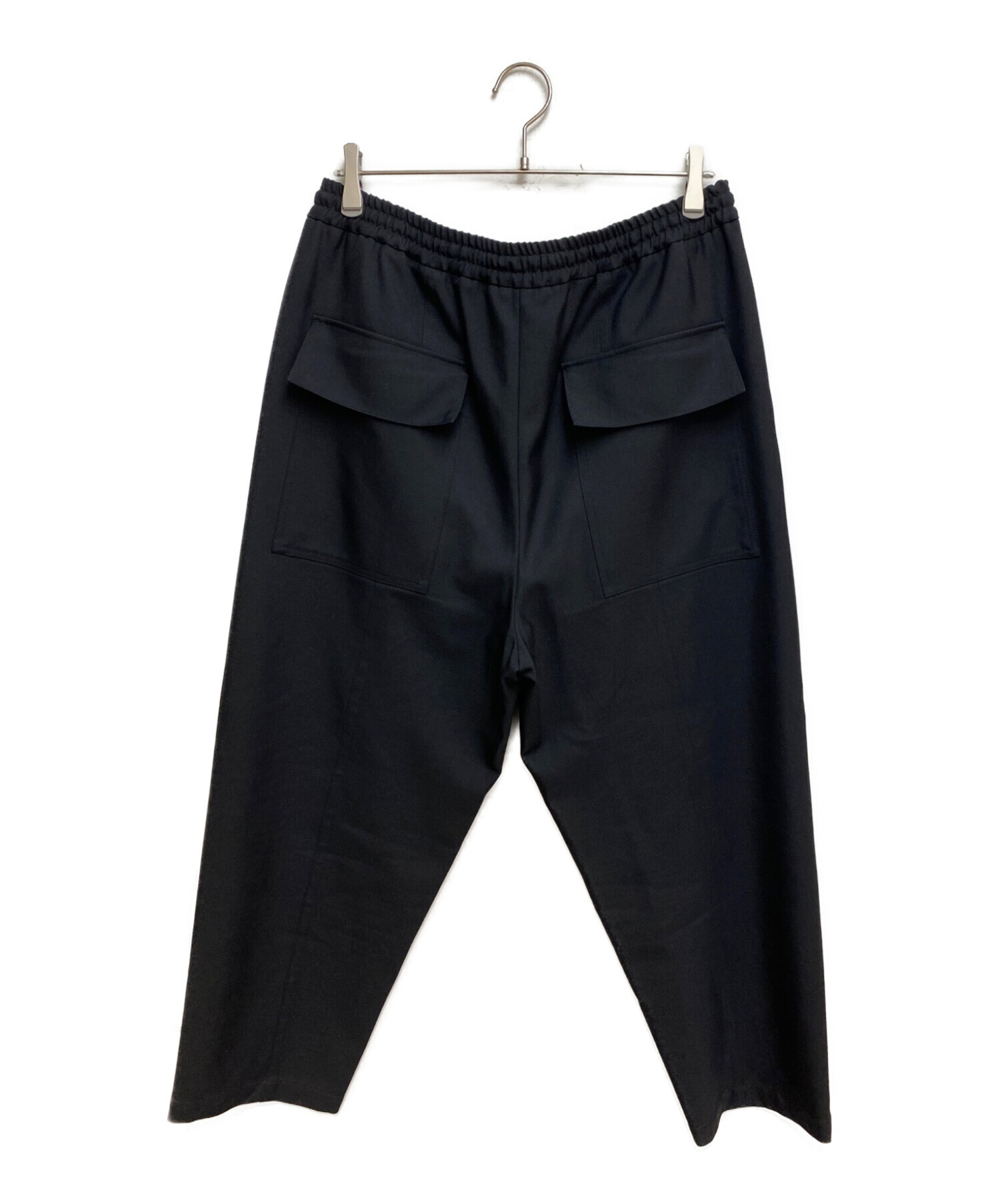 JIL SANDERイージーパンツ 中古・古着通販】JIL SANDER (ジルサンダー) イージーパンツ ブラック