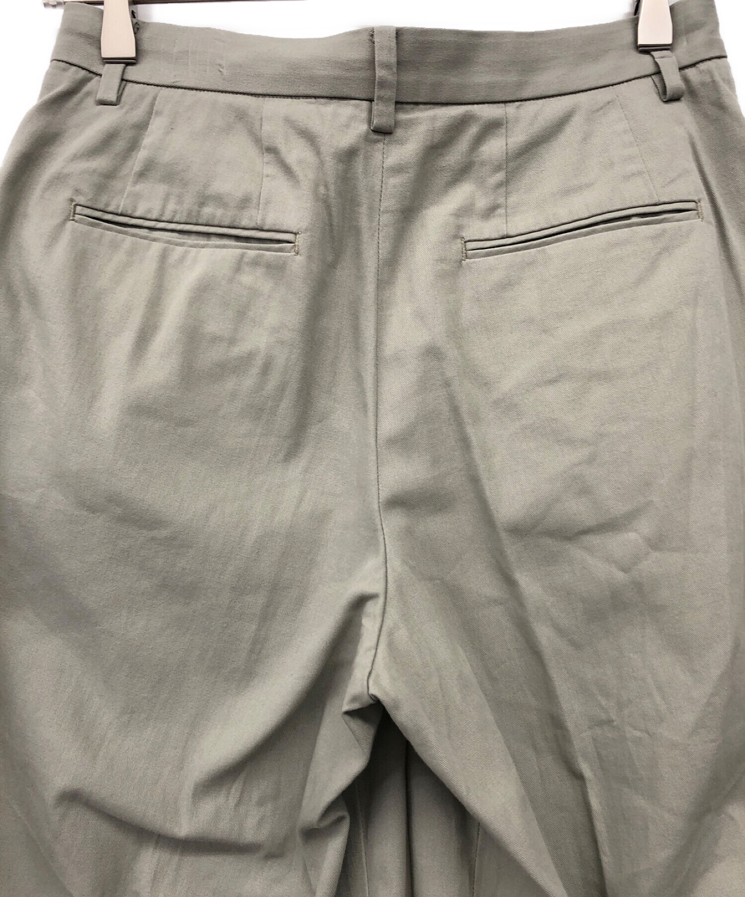 中古・古着通販】seya. (セヤ) 2タックパンツ グレー サイズ:1  