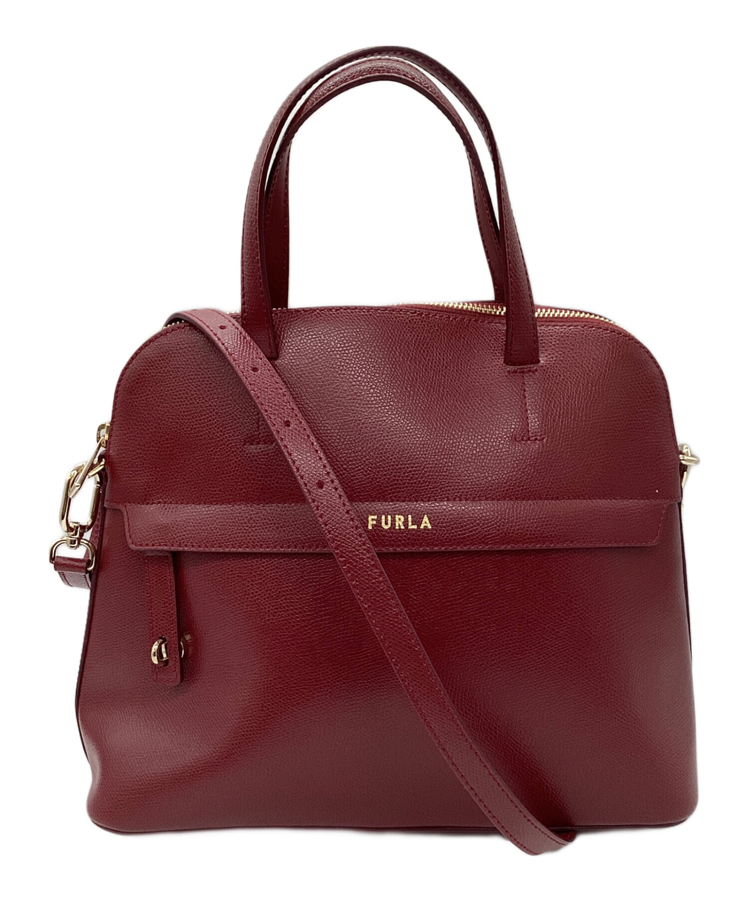 中古・古着通販】FURLA (フルラ) PIPER S DOME レッド｜ブランド・古着 