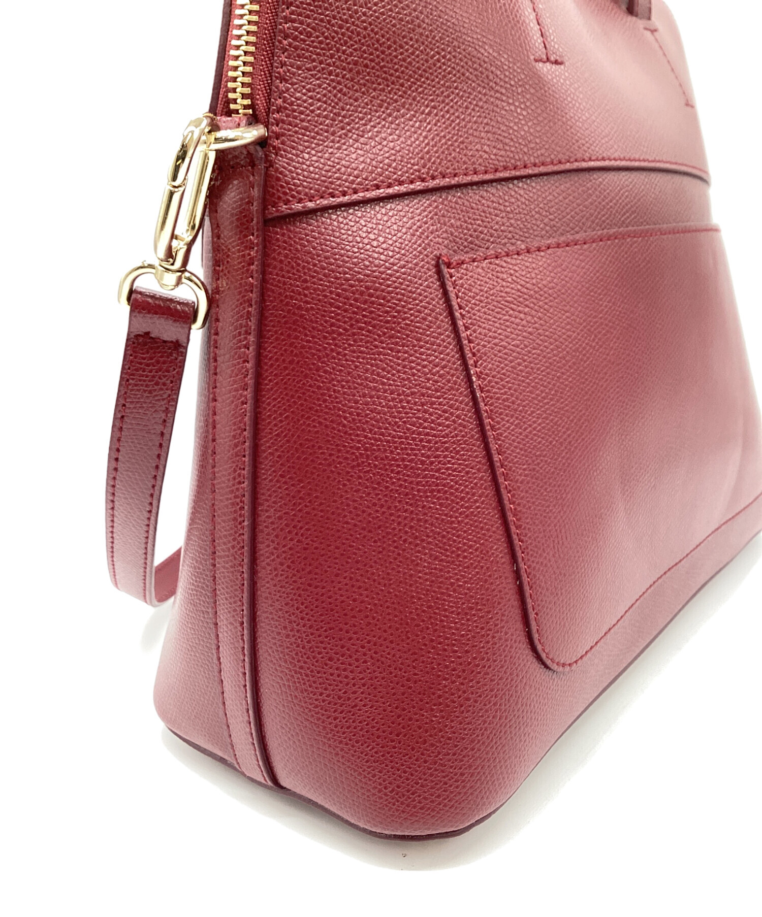 中古・古着通販】FURLA (フルラ) PIPER S DOME レッド｜ブランド・古着 