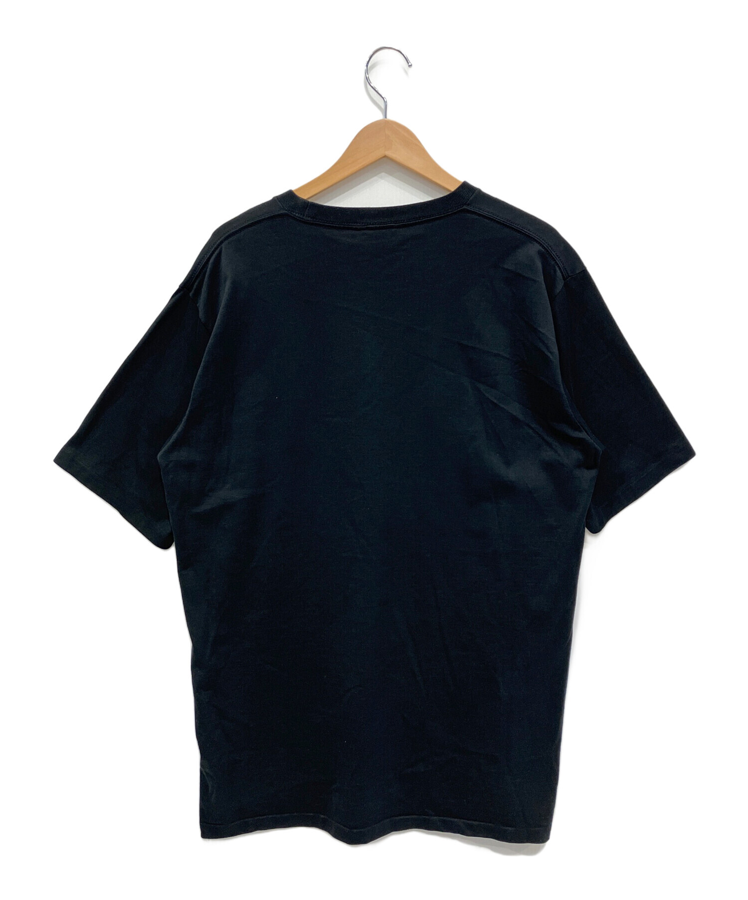 中古・古着通販】AURALEE (オーラリー) LUSTER PLAITING TEE ブラック 