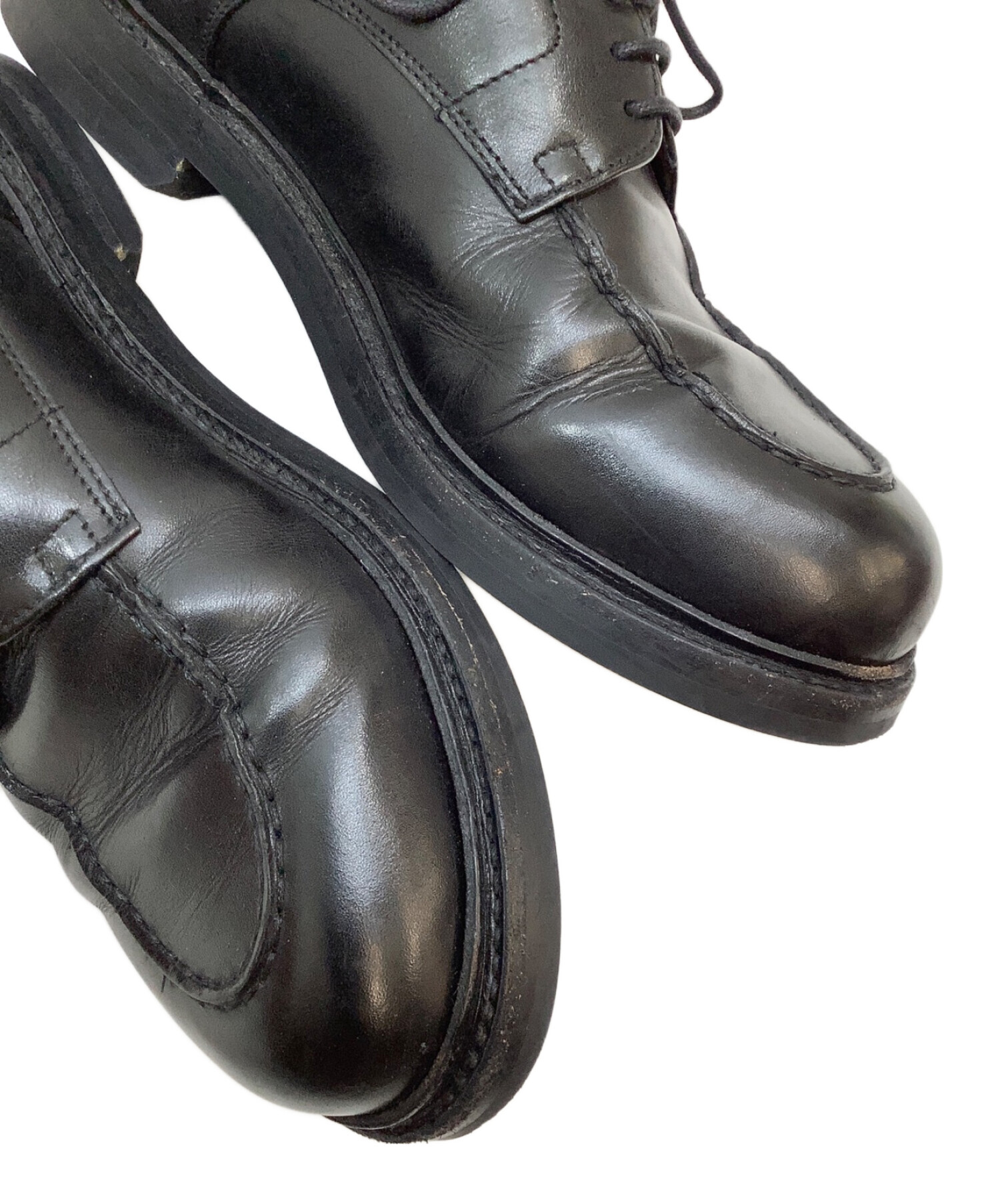 中古・古着通販】HARROGATE (ハロゲイト) Uチップシューズ ブラック