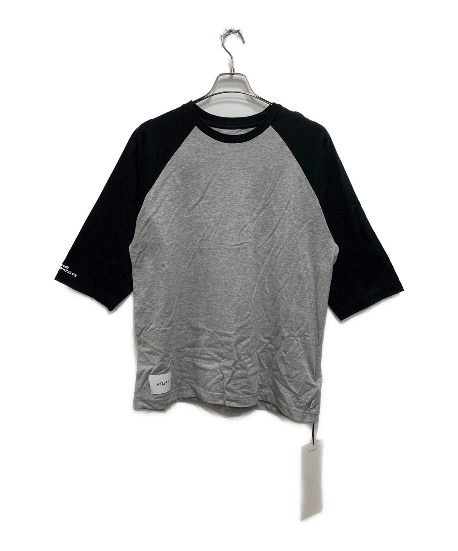 中古・古着通販】WTAPS (ダブルタップス) IAN RAGLAN COTTON ブラック 